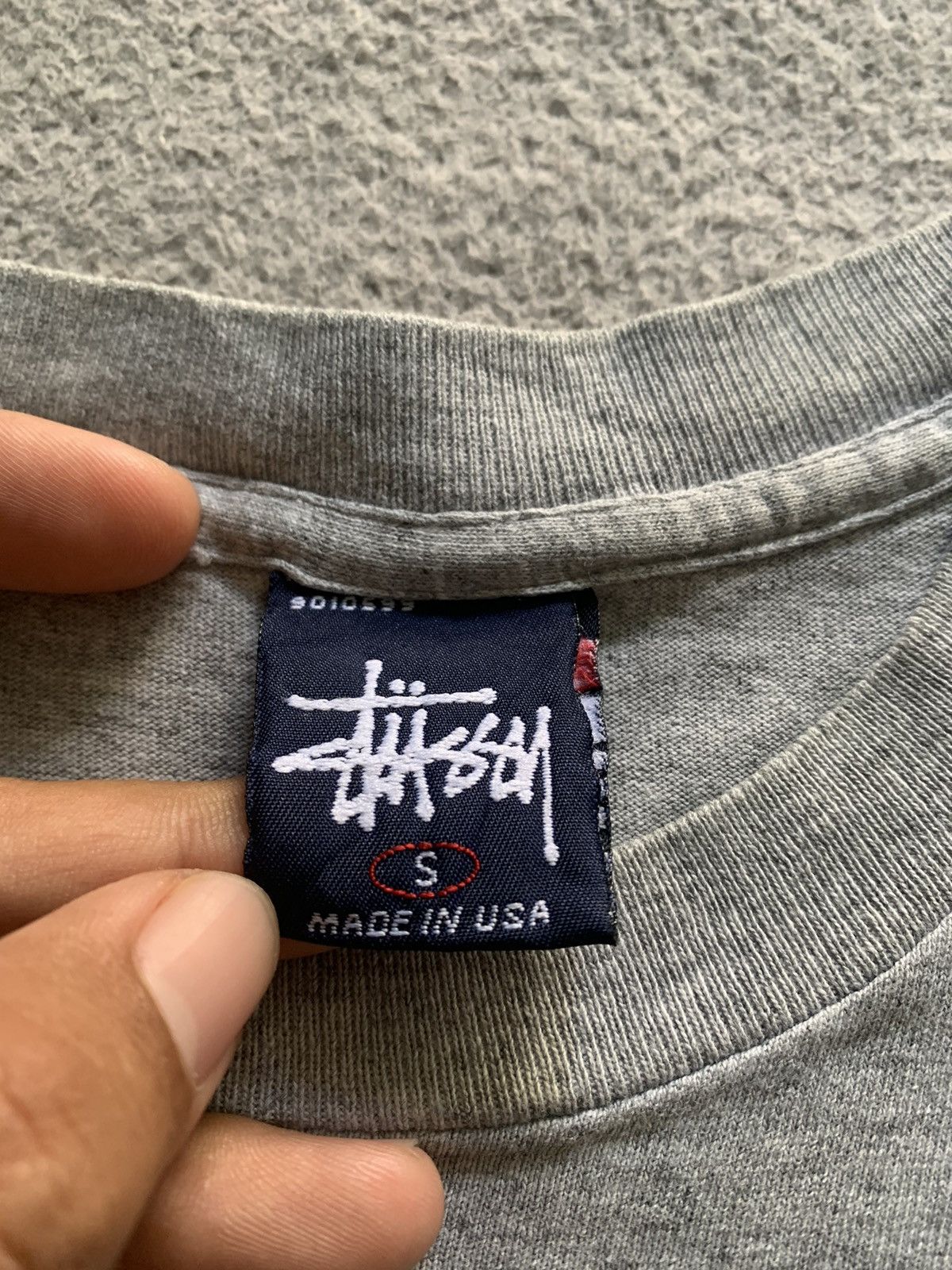 Stussy × Vintage Vintage Stussy Mastercard parody Logo Tshirt Size US S / EU 44-46 / 1 - 8 Thumbnail