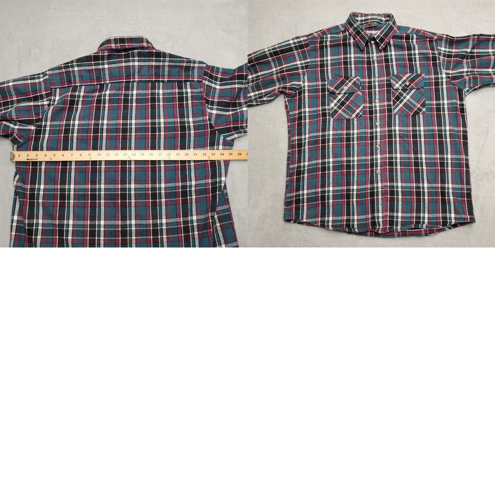 Rails VINTAGE Mountain Trails Shirt Mens XL Green Plaid Flannel Outdoors Up North Shirt Mens XL Green Plaid Flannel Outdoors Up North Size US XL / EU 56 / 4 - 8 Thumbnail
