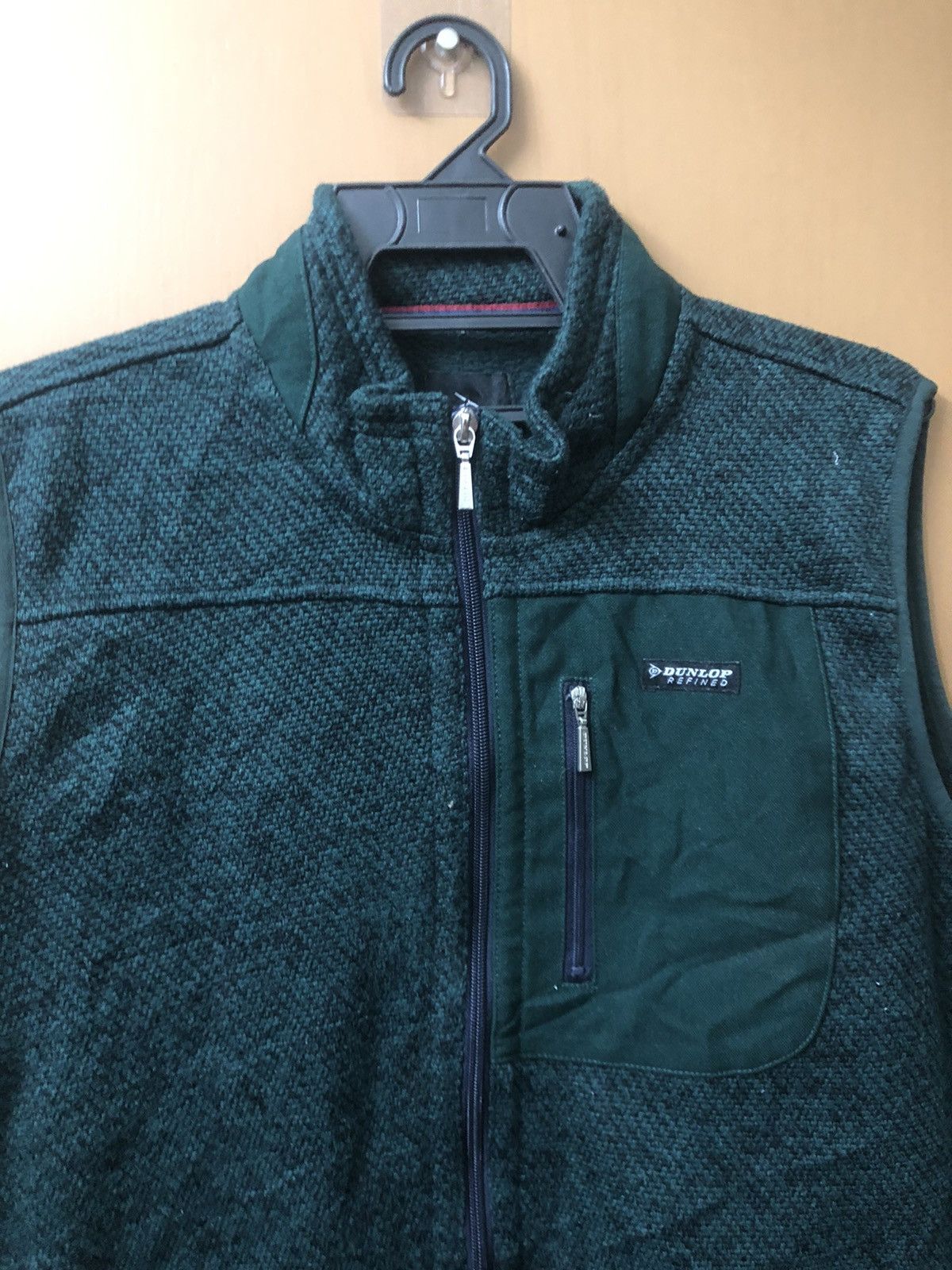 Dunlop × Japanese Brand Dunlop vest fleece jacket Size US L / EU 52-54 / 3 - 2 Thumbnail