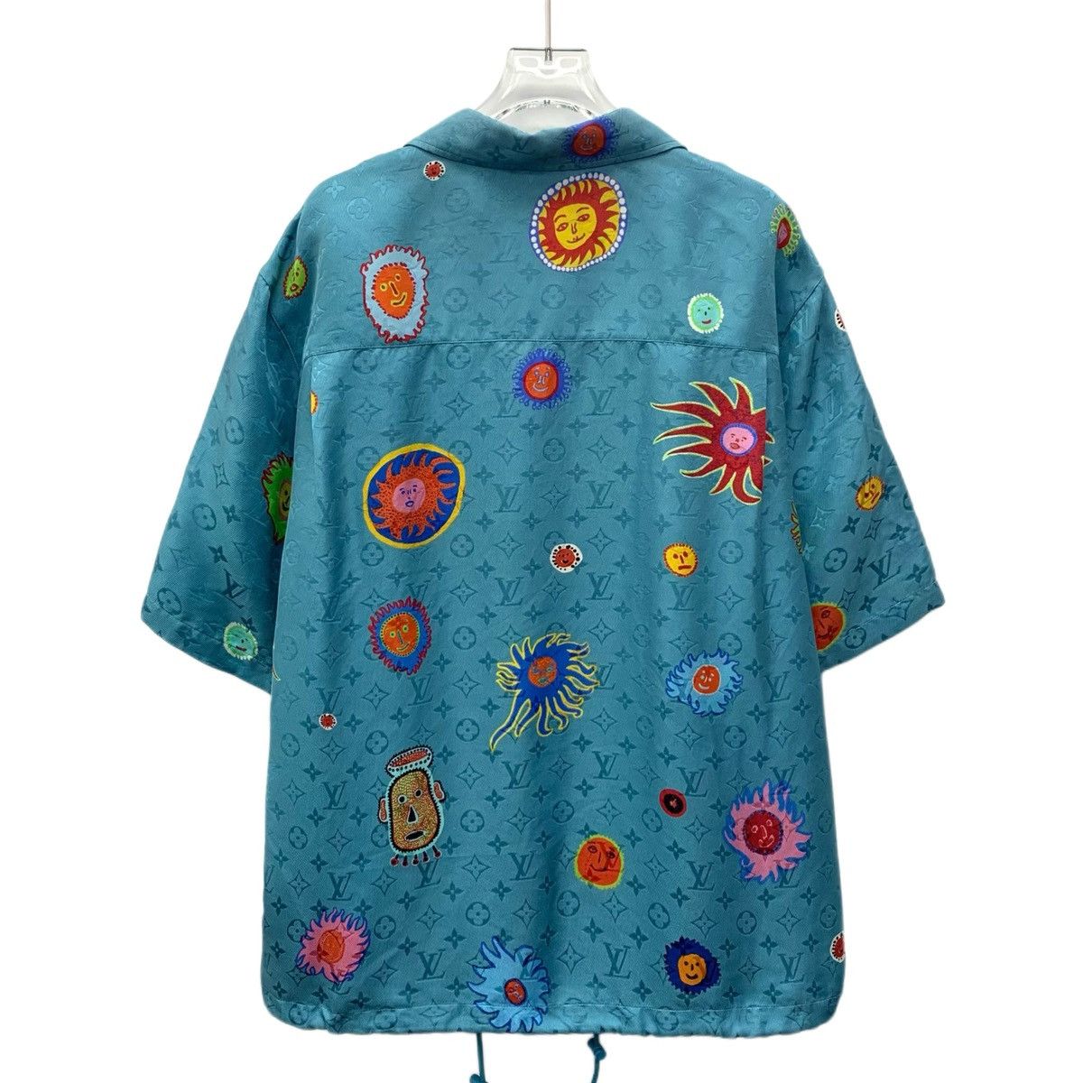 Louis Vuitton Louis Vuitton xYayoi Kusama Blue Shirt Size US L / EU 52-54 / 3 - 2 Thumbnail