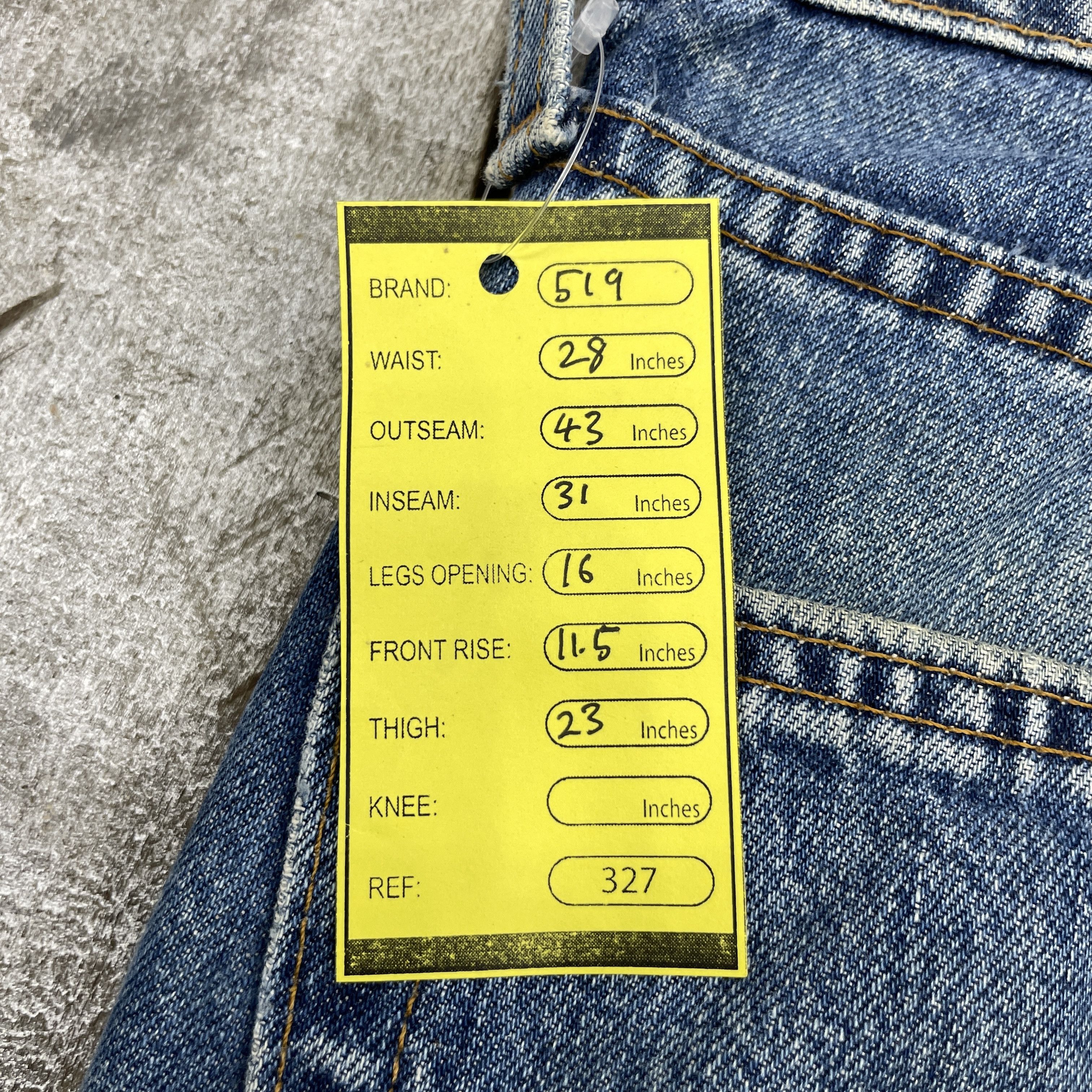 Levi's × Vintage Vintage Levi's 519 Faded Jeans- WC327 Size US 28 / EU 44 - 12 Thumbnail