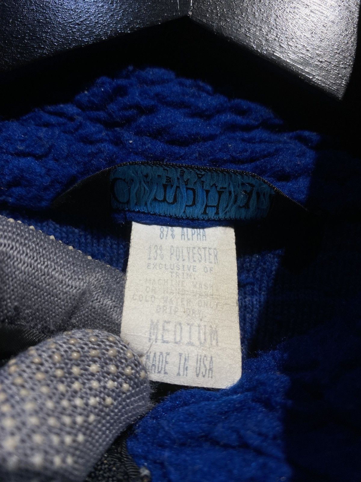 Vintage Vintage Climb High USA Blue Sherpa Fleece Jacket Outdoor Size US M / EU 48-50 / 2 - 7 Thumbnail