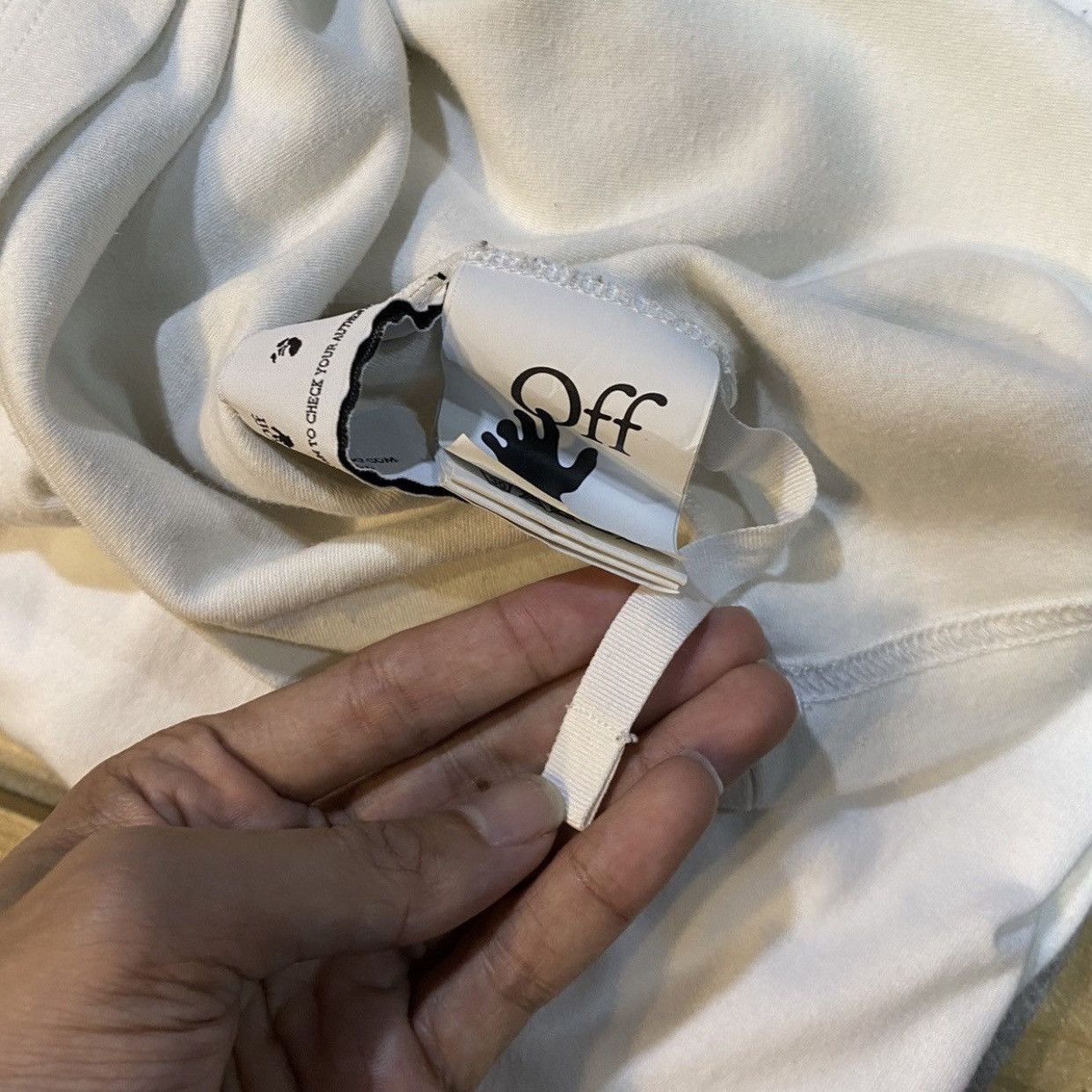 Off-White Off-White 'Adam is Eve' Apple Graphic - Virgil Abloh Era Size US S / EU 44-46 / 1 - 16 Thumbnail