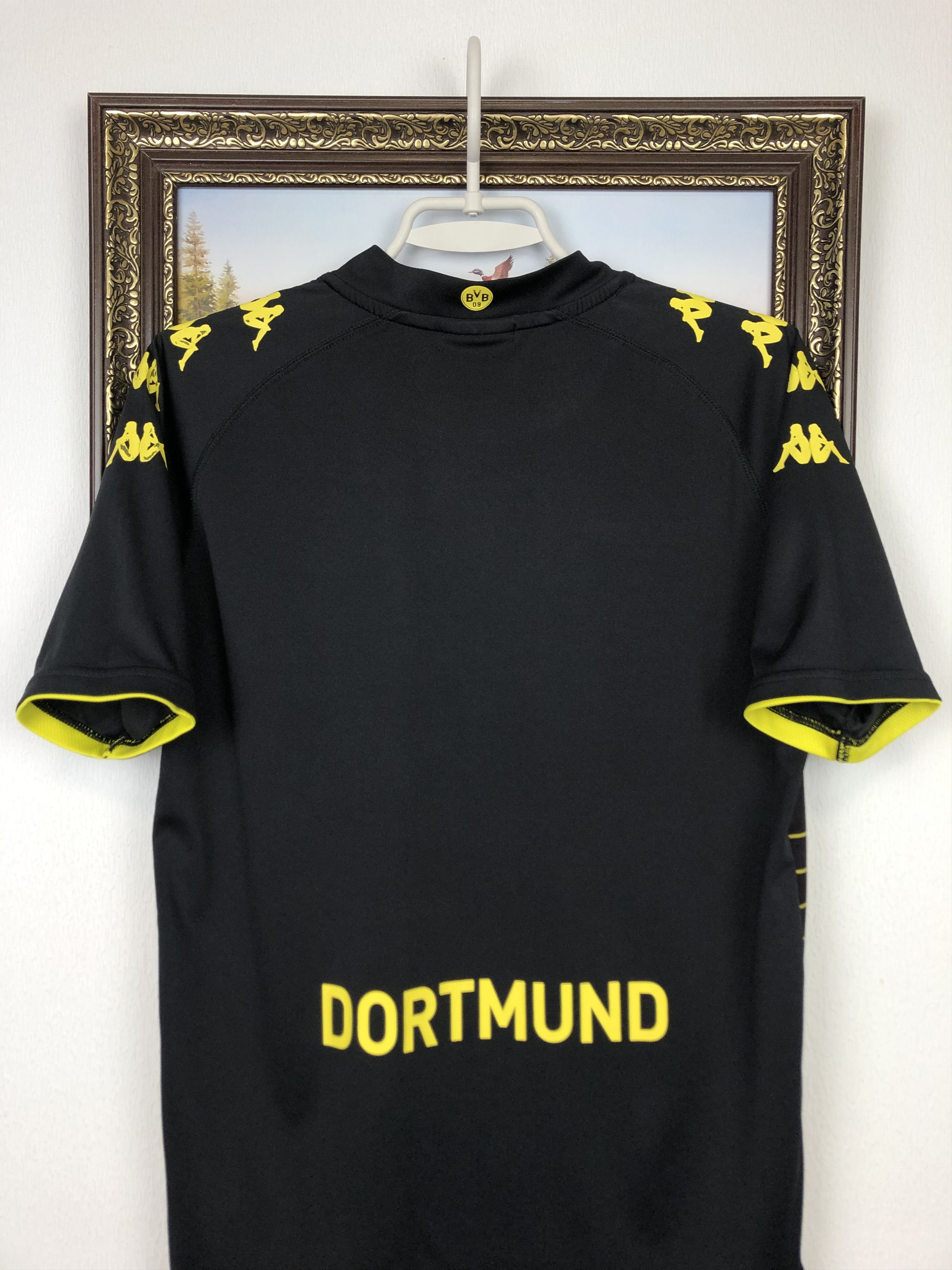 Kappa Borussia Dortmund football shirt 2009 Soccer Kappa Tee Size US XS / EU 42 / 0 - 10 Thumbnail