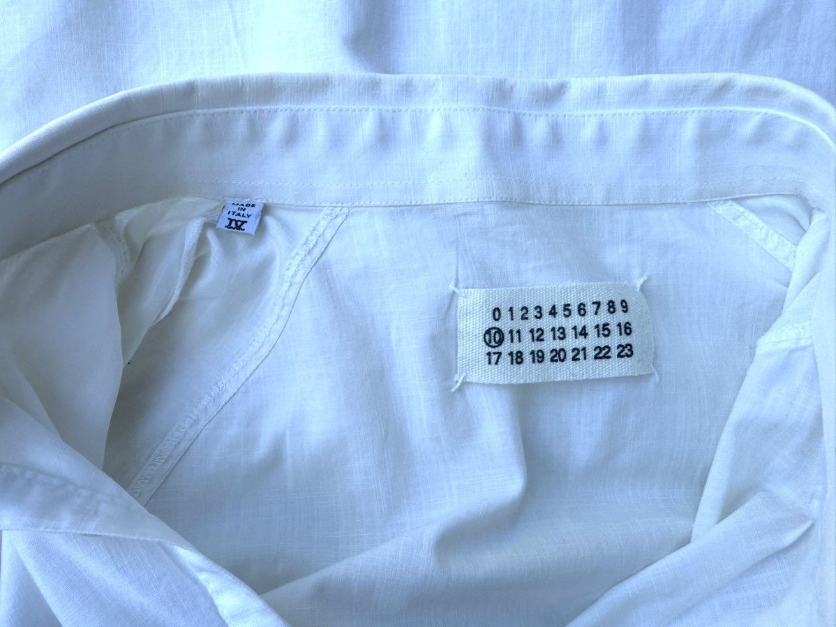 Maison Margiela Martin Margiela Line 10 White Shirt – SS2003 – Collectors Size US M / EU 48-50 / 2 - 10 Thumbnail
