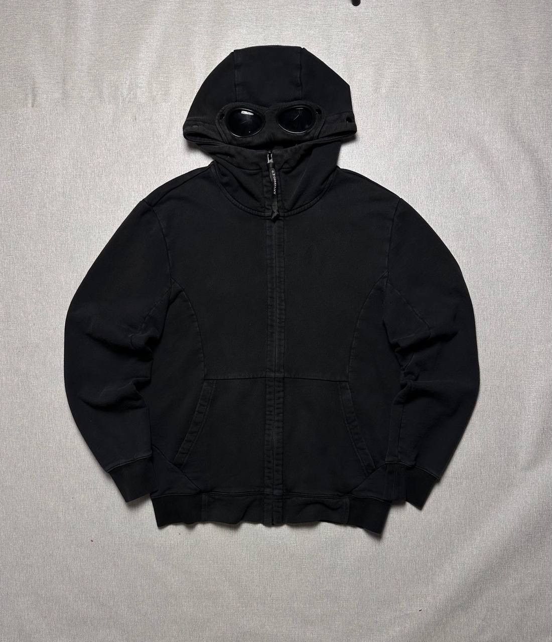 C.P. Company C.P. Company Diagonal Raised Fleece Goggle Full Zip Hoodie Size US L / EU 52-54 / 3 - 1 Thumbnail