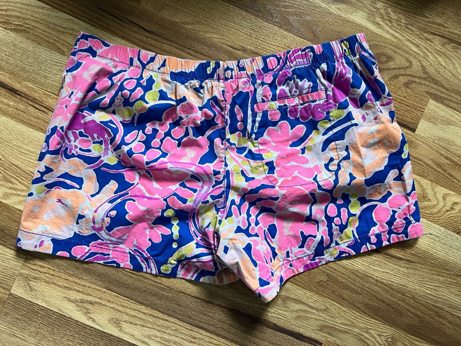 Designer Lot Of 3 Lilly Pulitzer Women's Multicolor Shorts Size 16 XL Size 38" / US 16 / IT 52 - 3 Thumbnail