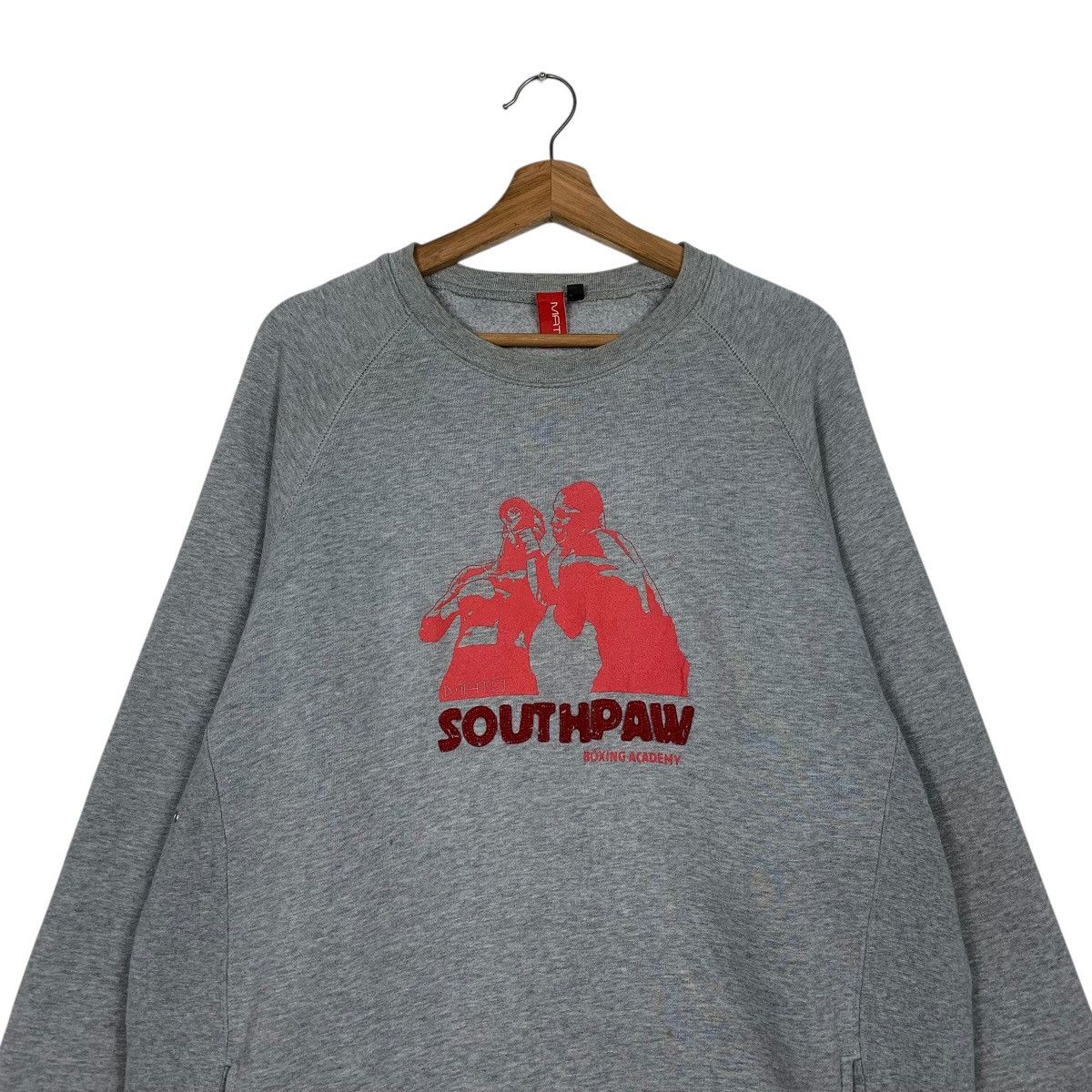 Japanese Brand South Paw Boxing Academy Crewneck Sweatshirt Size US XL / EU 56 / 4 - 2 Thumbnail