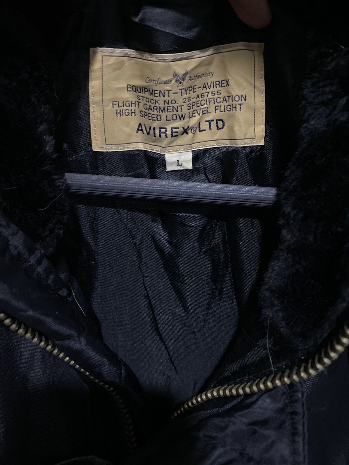Avirex × Japanese Brand Vintage Avirex Fur jacket Size US L / EU 52-54 / 3 - 3 Thumbnail