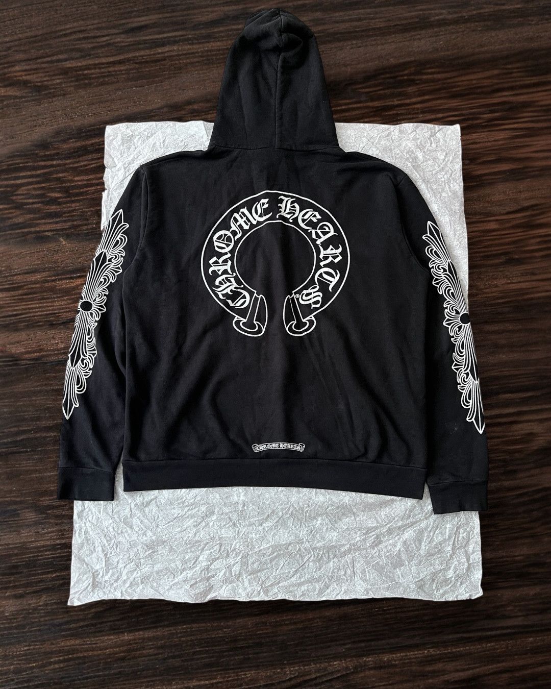 Chrome Hearts Chrome Hearts Floral Horseshoe Logo Hoodie Size US M / EU 48-50 / 2 - 1 Thumbnail