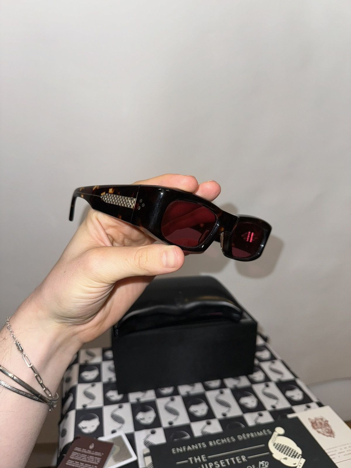 Enfants Riches Deprimes 🚭BRAND NEW🚭ERD x Jacques Marie Mage “UPSETTERS” SUNGLASSES Size ONE SIZE - 1 Thumbnail