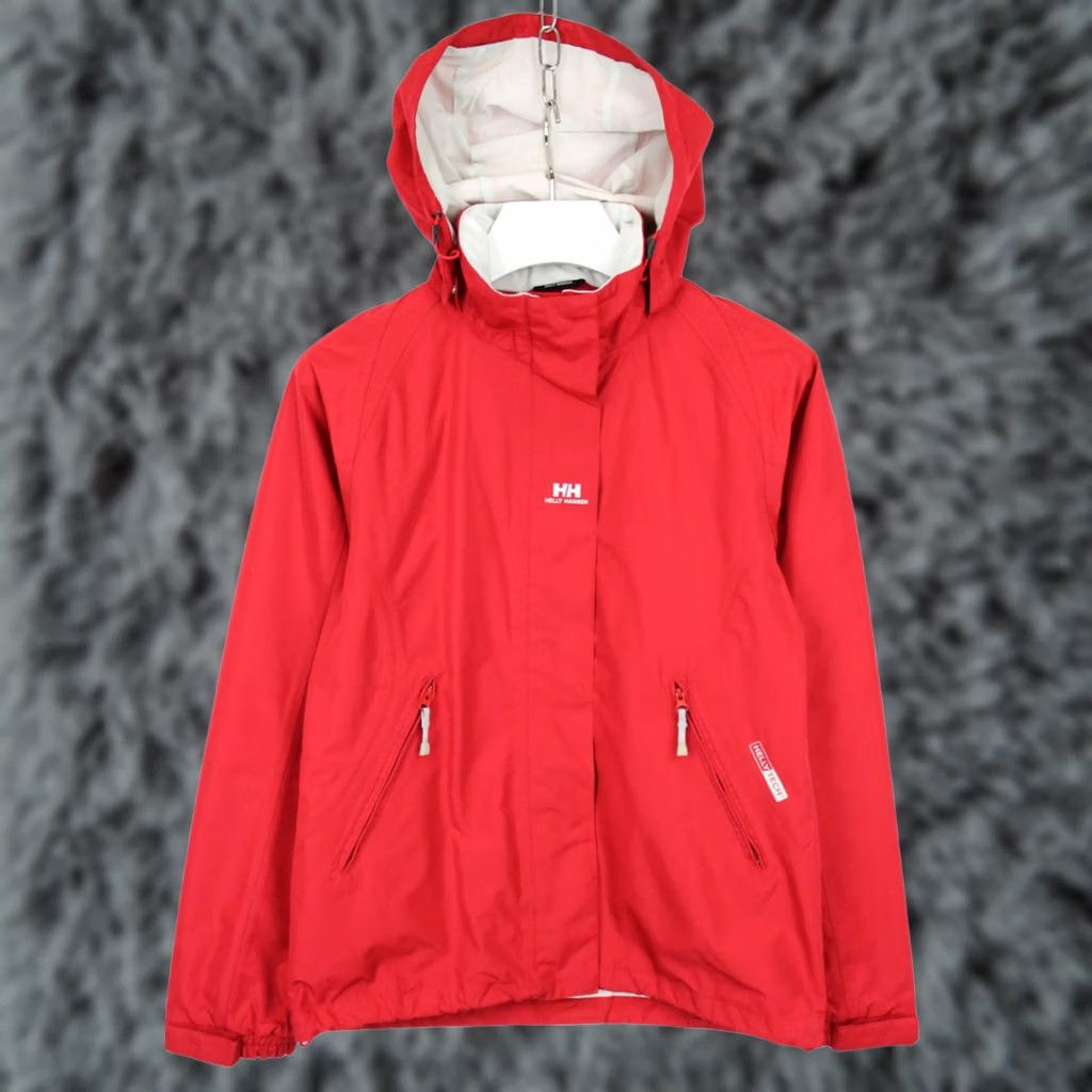 Helly Hansen Helly Hansen Helly Tech Jacket Women's MEDIUM Removable Hood Lightweight Red Size M / US 6-8 / IT 42-44 - 1 Thumbnail
