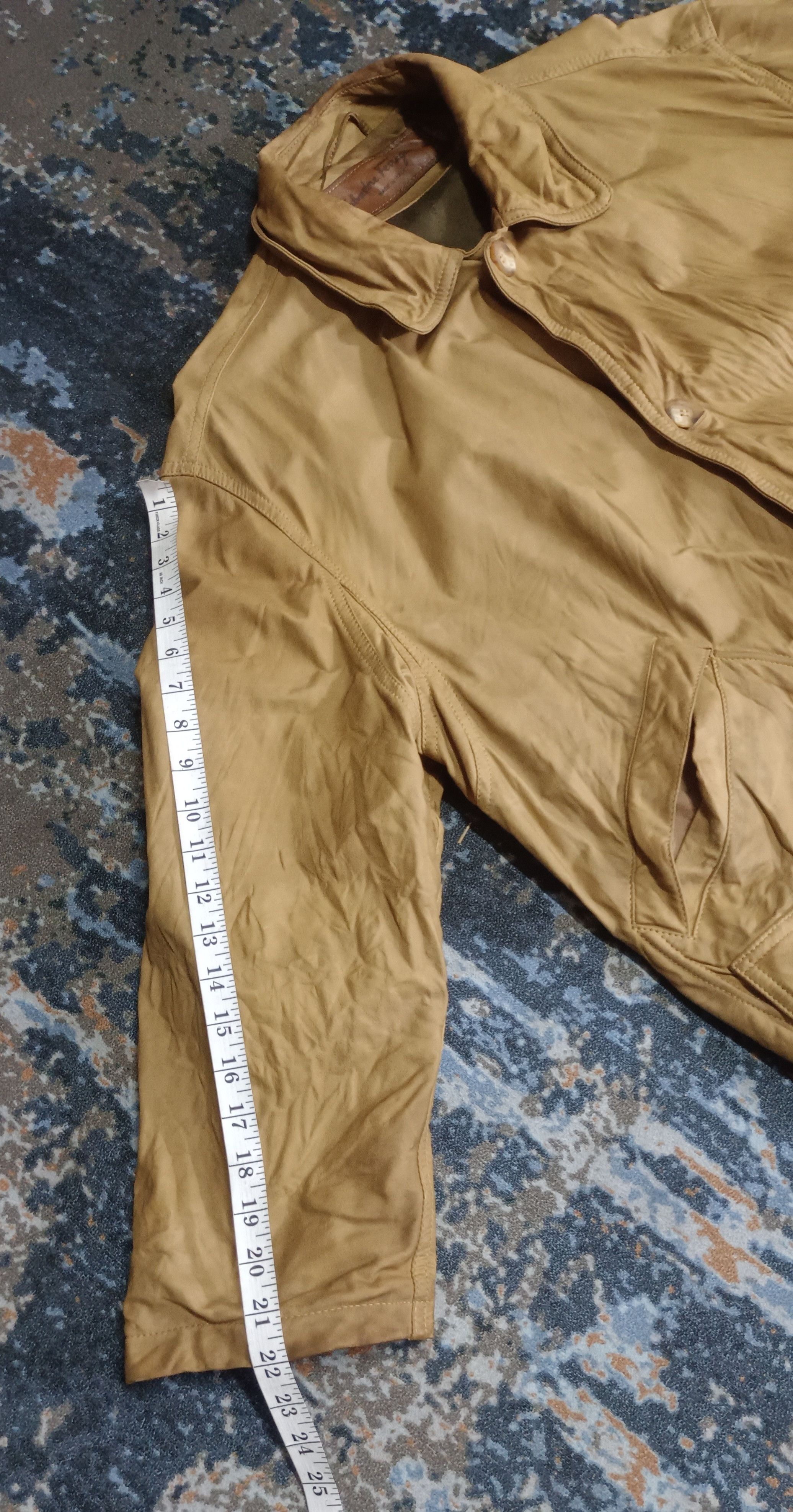 Salvatore Ferragamo 🔥Salvatore Faragamo Leather Men Jacket Size US L / EU 52-54 / 3 - 12 Thumbnail