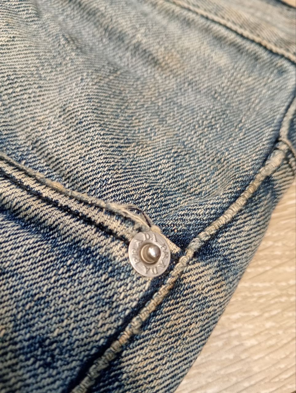 Prada PRADA BLUE DISTRESSED DENIM PANTS Size US 32 / EU 48 - 6 Thumbnail