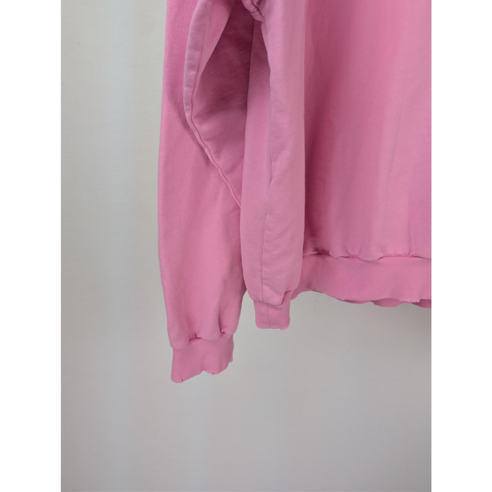 Balenciaga o1rshd1 Hand Drawn BB Icon Moll Boucle Large Fit Hoodie Pink Size US XL / EU 56 / 4 - 12 Thumbnail