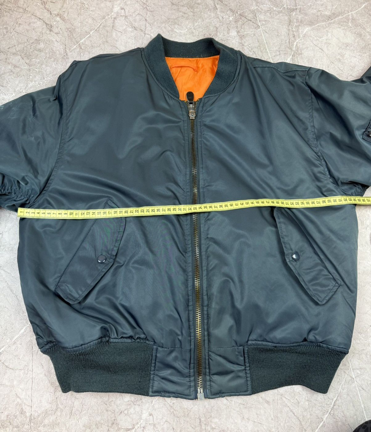 Alpha Industries Bomber Vintage MA-1 Size US L / EU 52-54 / 3 - 11 Thumbnail