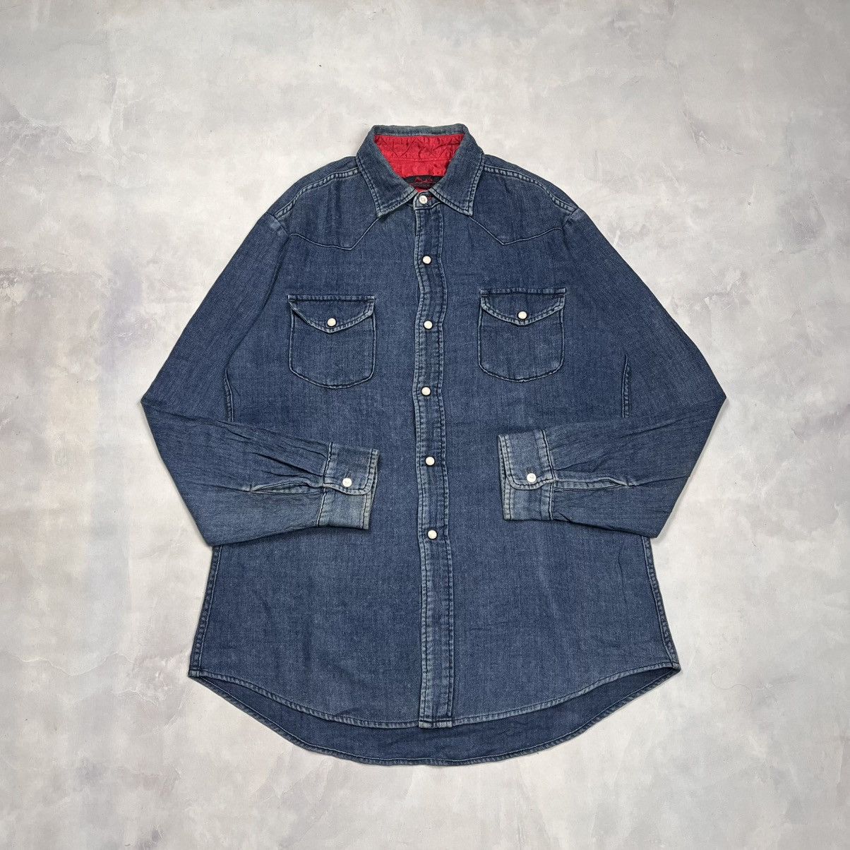Hysteric Glamour Hysteric Glamour Western Shirt Double Pocket Snap Button Size US L / EU 52-54 / 3 - 1 Thumbnail