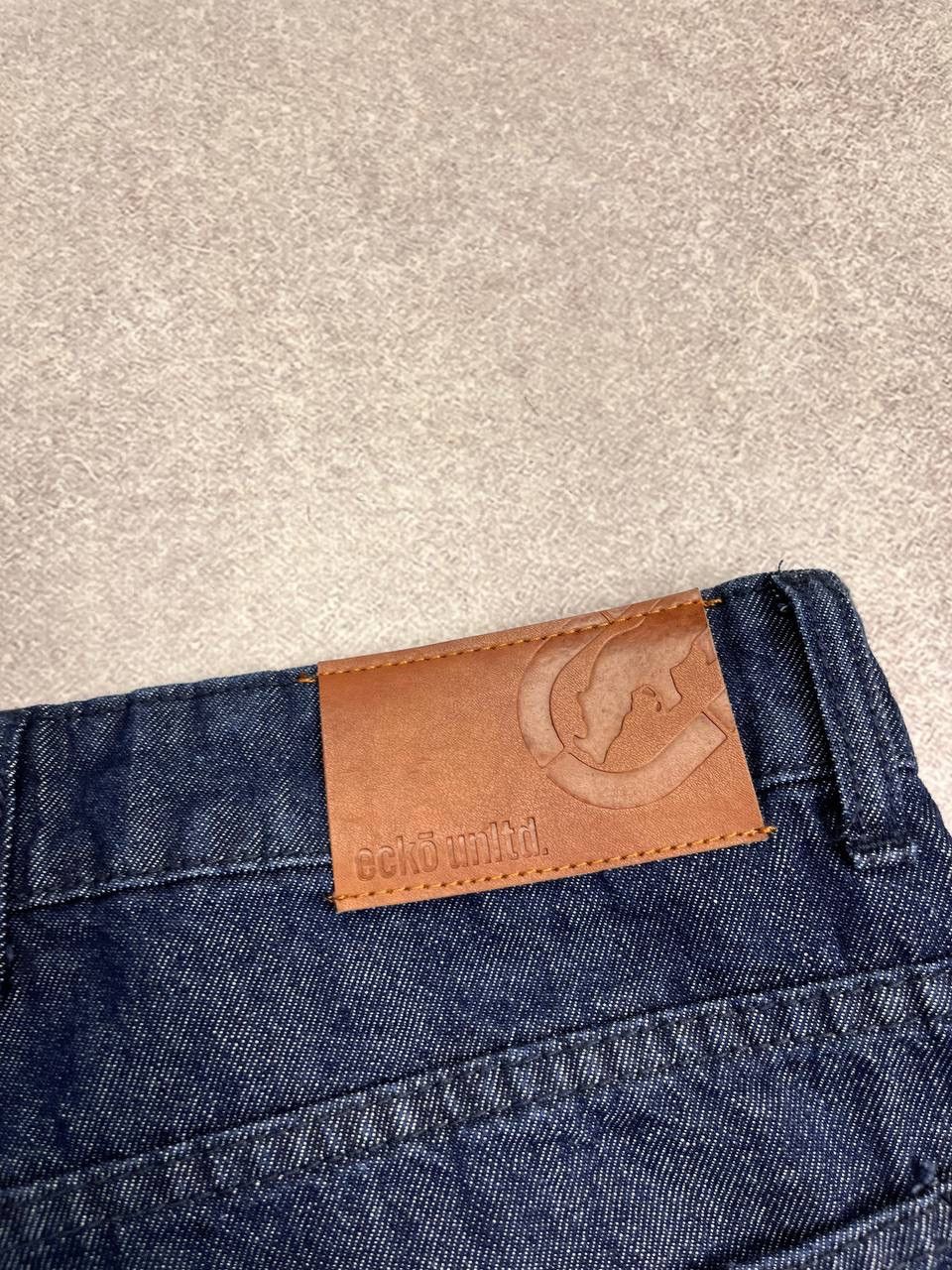 Ecko Unltd. Vintage Ecko Unltd Embroidery Baggy Jeans 30x32 Size US 30 / EU 46 - 9 Thumbnail