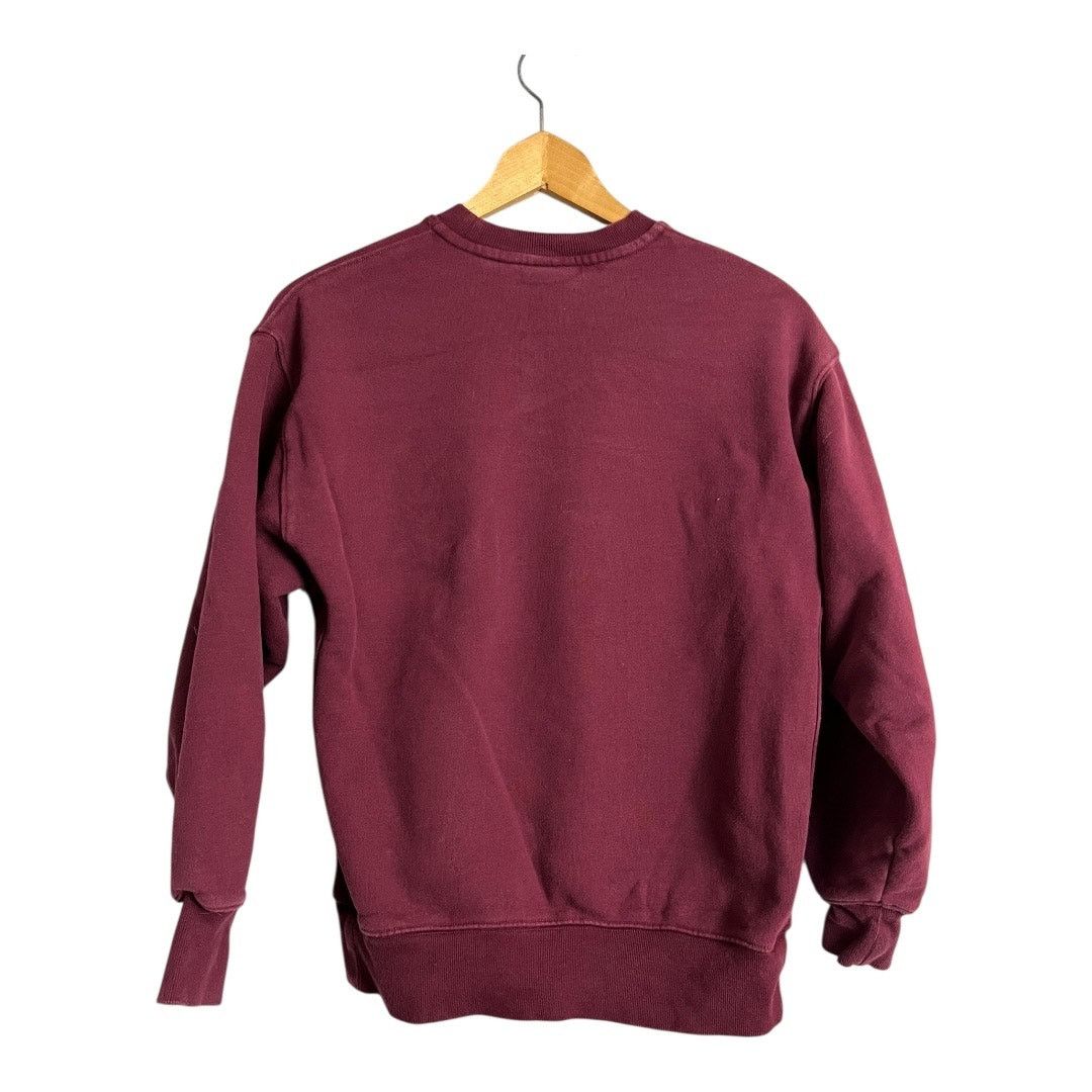 TNA TNA Sweat fleece XS Maroon Crewneck Sweatshirt Boyfriend Size XS / US 0-2 / IT 36-38 - 6 Thumbnail