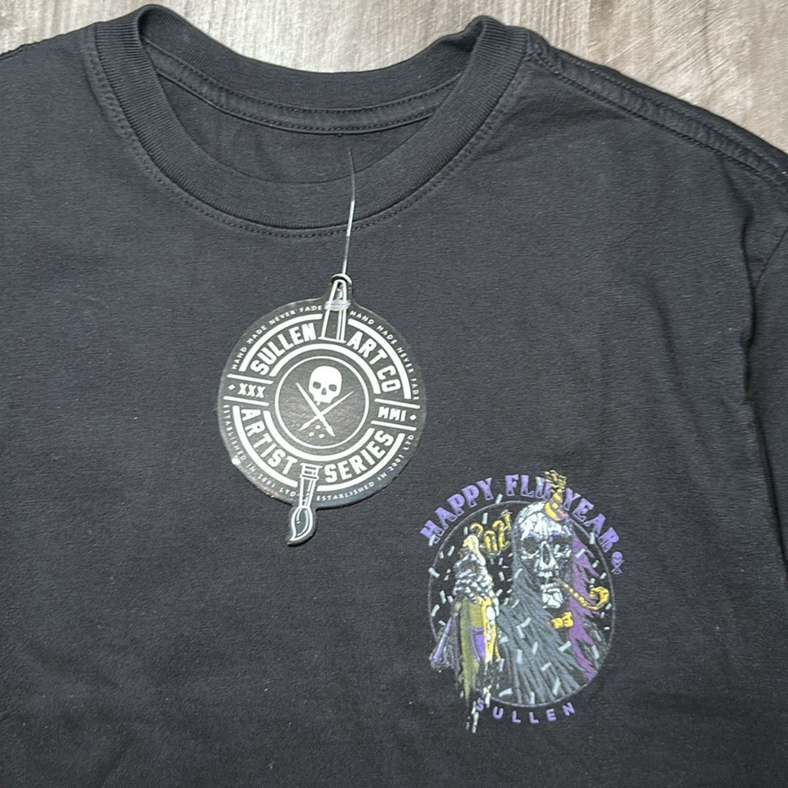 Other Sullen Art Collective Artist Series Happy Flu Year Tee - S Size US S / EU 44-46 / 1 - 7 Thumbnail