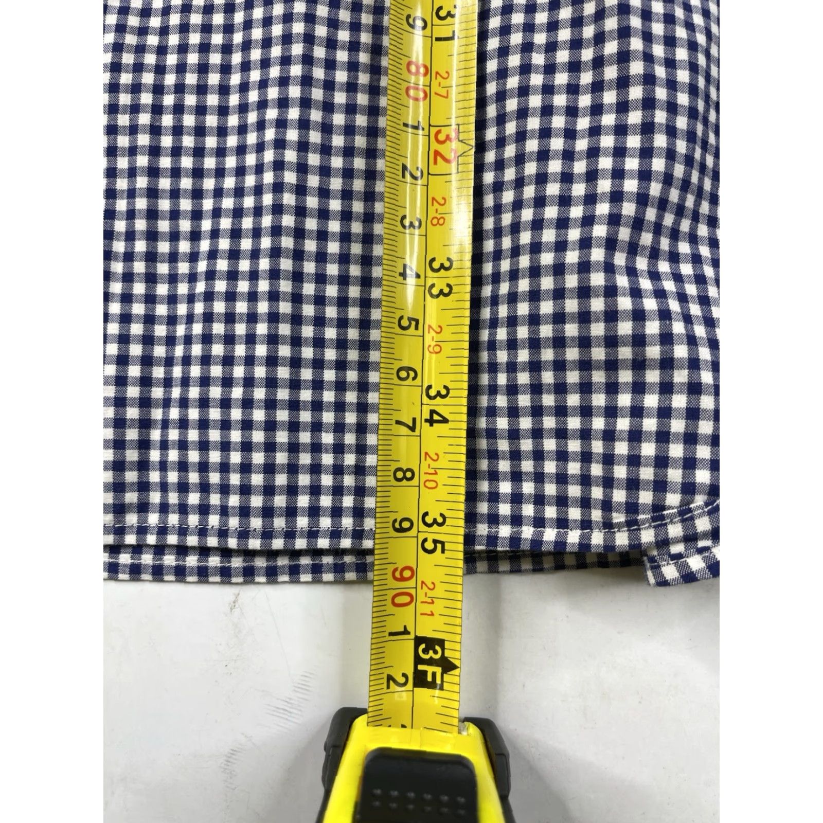 Polo Ralph Lauren Polo Ralph Lauren Shirt Mens 4XB Gingham Plaid Long Sleeve Button-Down Blue Size US XXL / EU 58 / 5 - 6 Thumbnail
