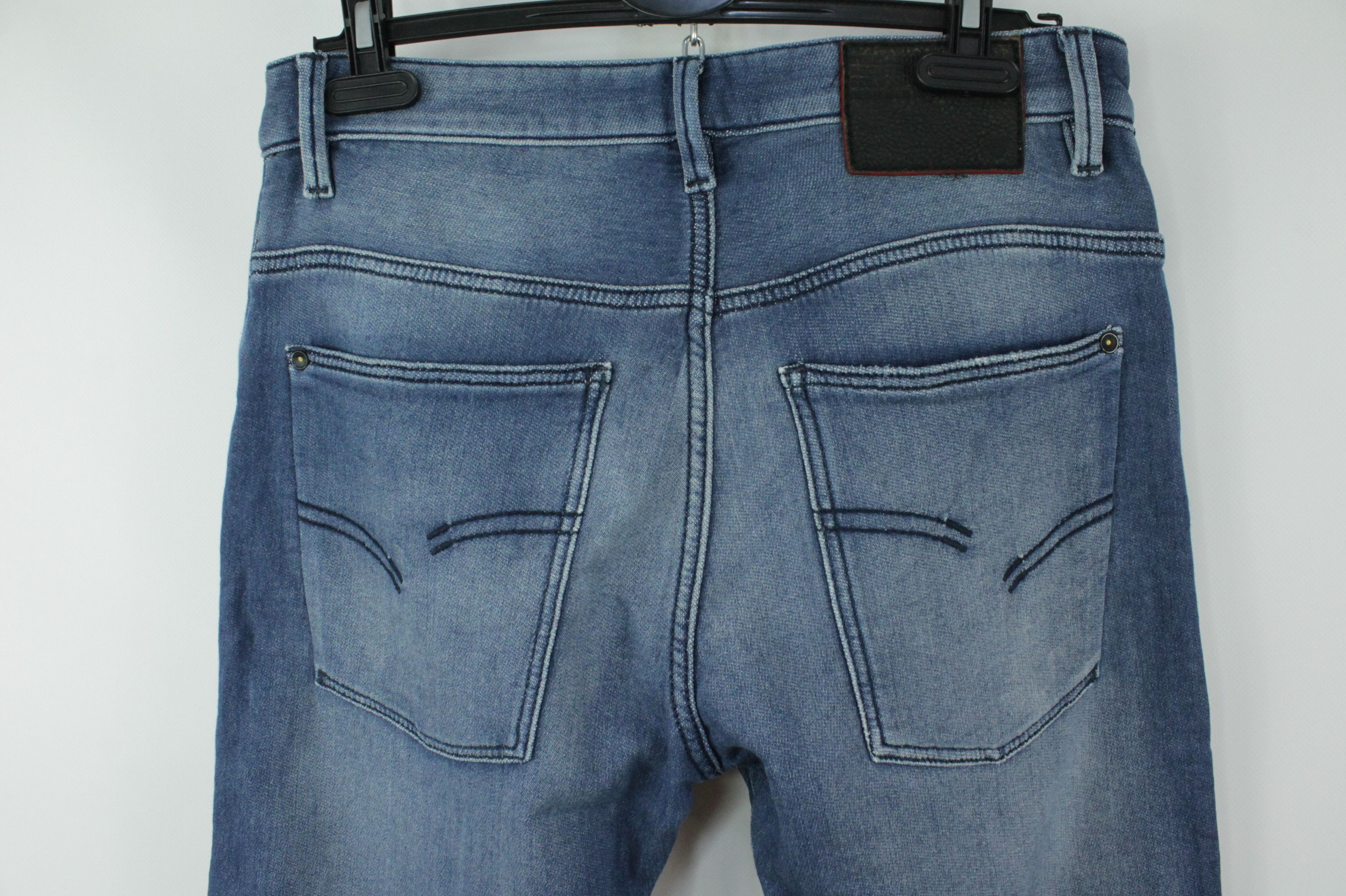 Strellson Strellson Fletwood Regular Low Tapered Blue Denim Jeans Size US 31 - 7 Thumbnail