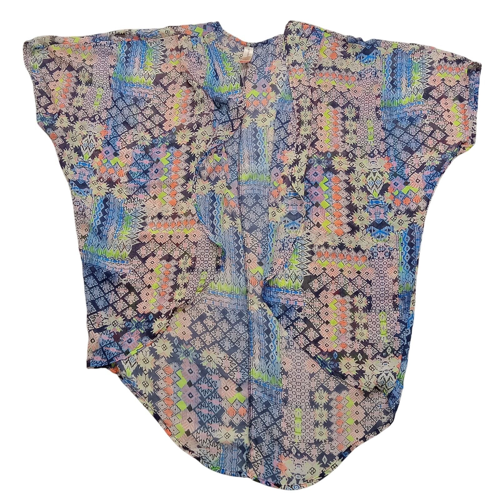 & Other Stories No Boundaries Shrug S Women's Short Sleeve Sheer Aztec Size S / US 4 / IT 40 - 1 Thumbnail