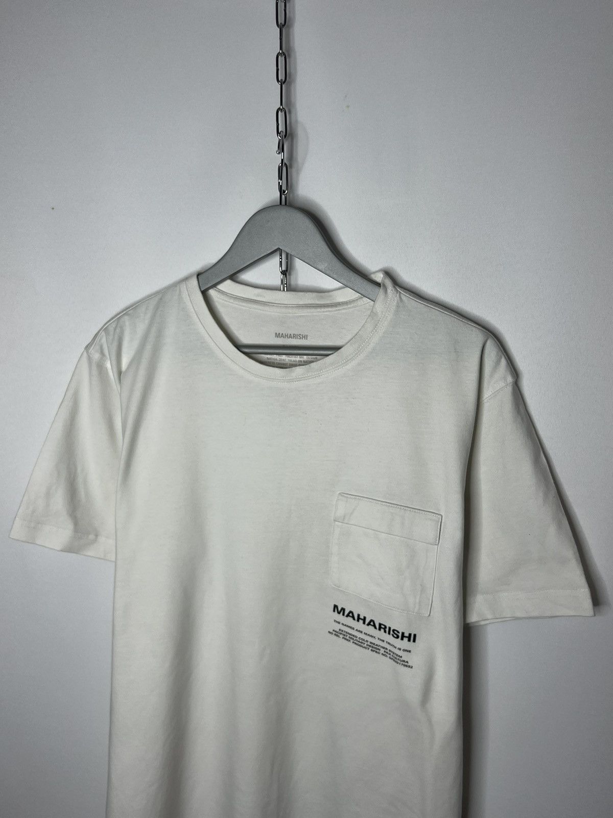 Maharishi Maharishi London Luxury Tee T-Shirt Short Sleeve Designer Size US XL / EU 56 / 4 - 6 Thumbnail