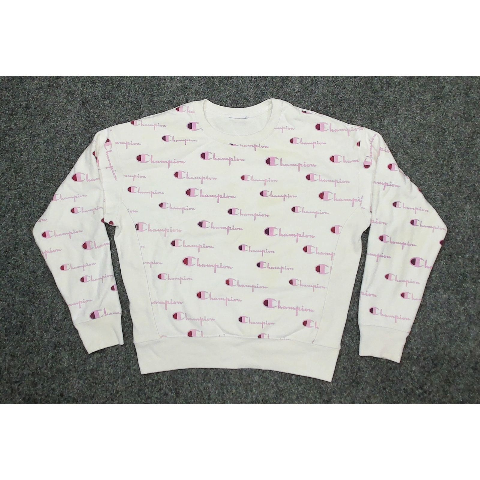 Champion Champion Y2K Reverse Weave All-Over Print Sweatshirt Boxy XL Size XL / US 12-14 / IT 48-50 - 3 Thumbnail