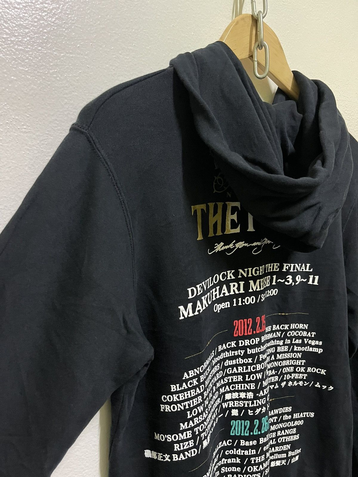 Band Tees × Devilock × Japanese Brand Devilock Night The Final Concert Japan Sweatshirt Hoodie Size US S / EU 44-46 / 1 - 9 Thumbnail