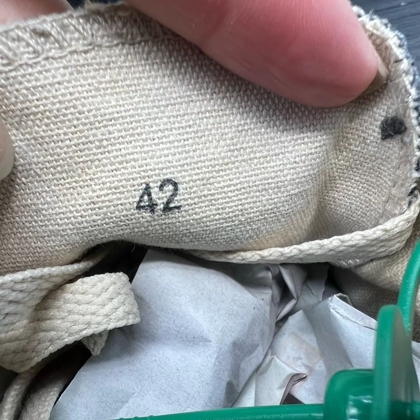 Maison Margiela Maison Margiela Tabi Canvas Shoes Size 42 New With Box Size US 9 / EU 42 - 8 Thumbnail