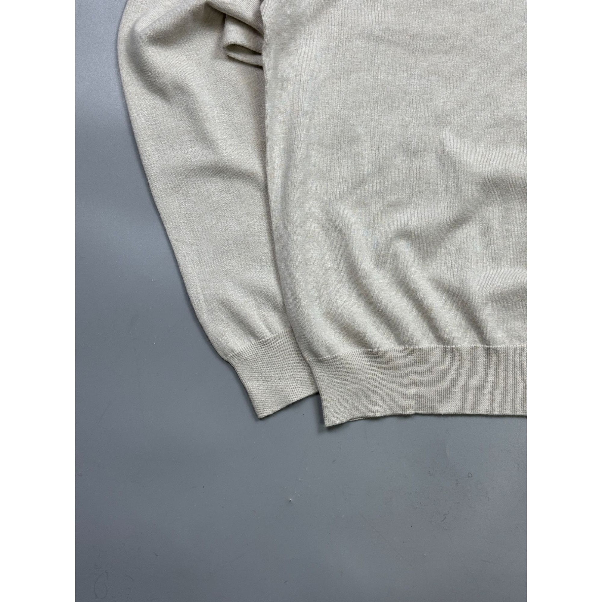 Hackett Hackett 1/3 Zip Cotton Silk Pullover Sweater (Y1270) Size US M / EU 48-50 / 2 - 2 Thumbnail