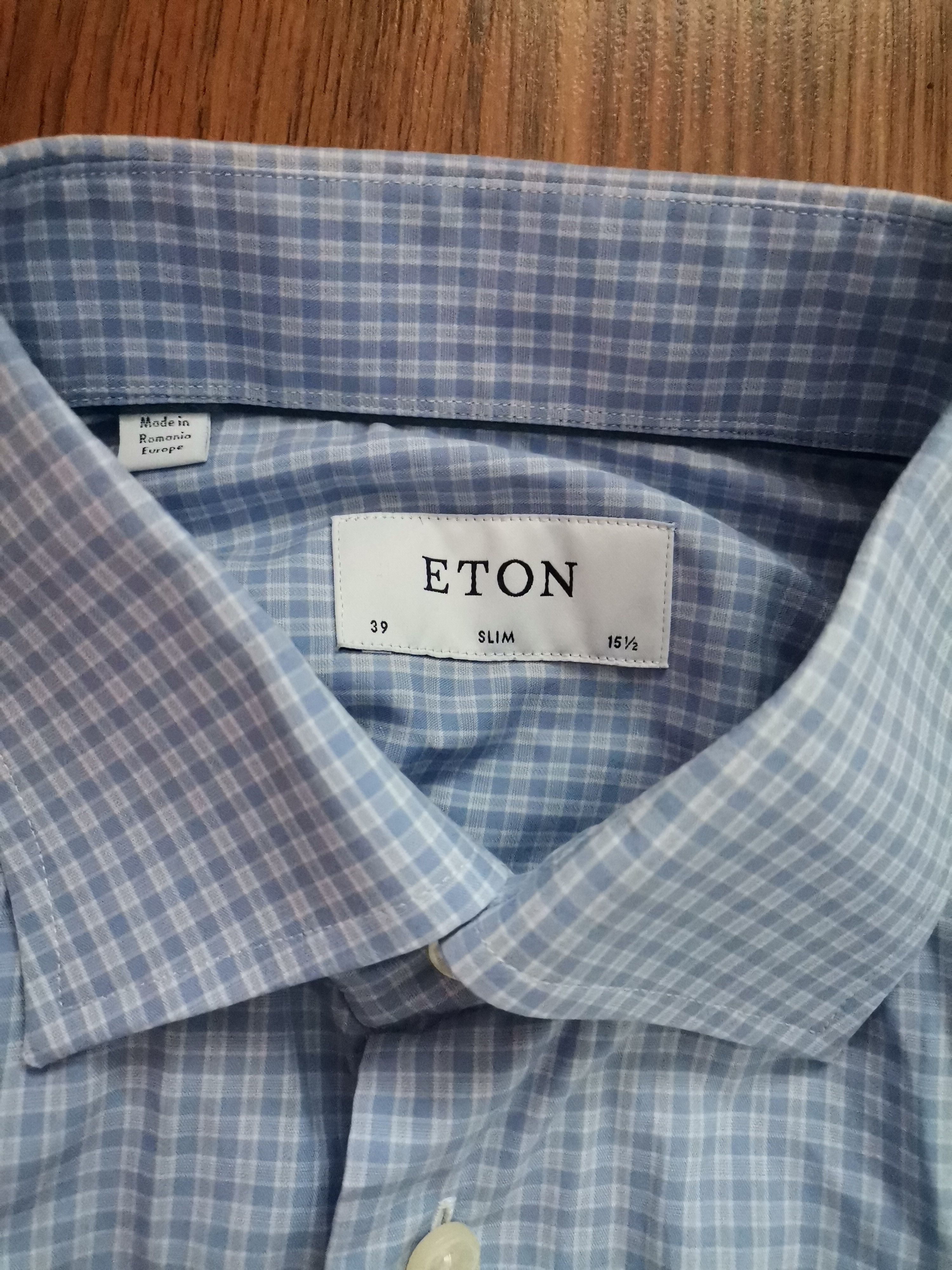 Eton Eton Checkered Shirt Size US S / EU 44-46 / 1 - 2 Thumbnail