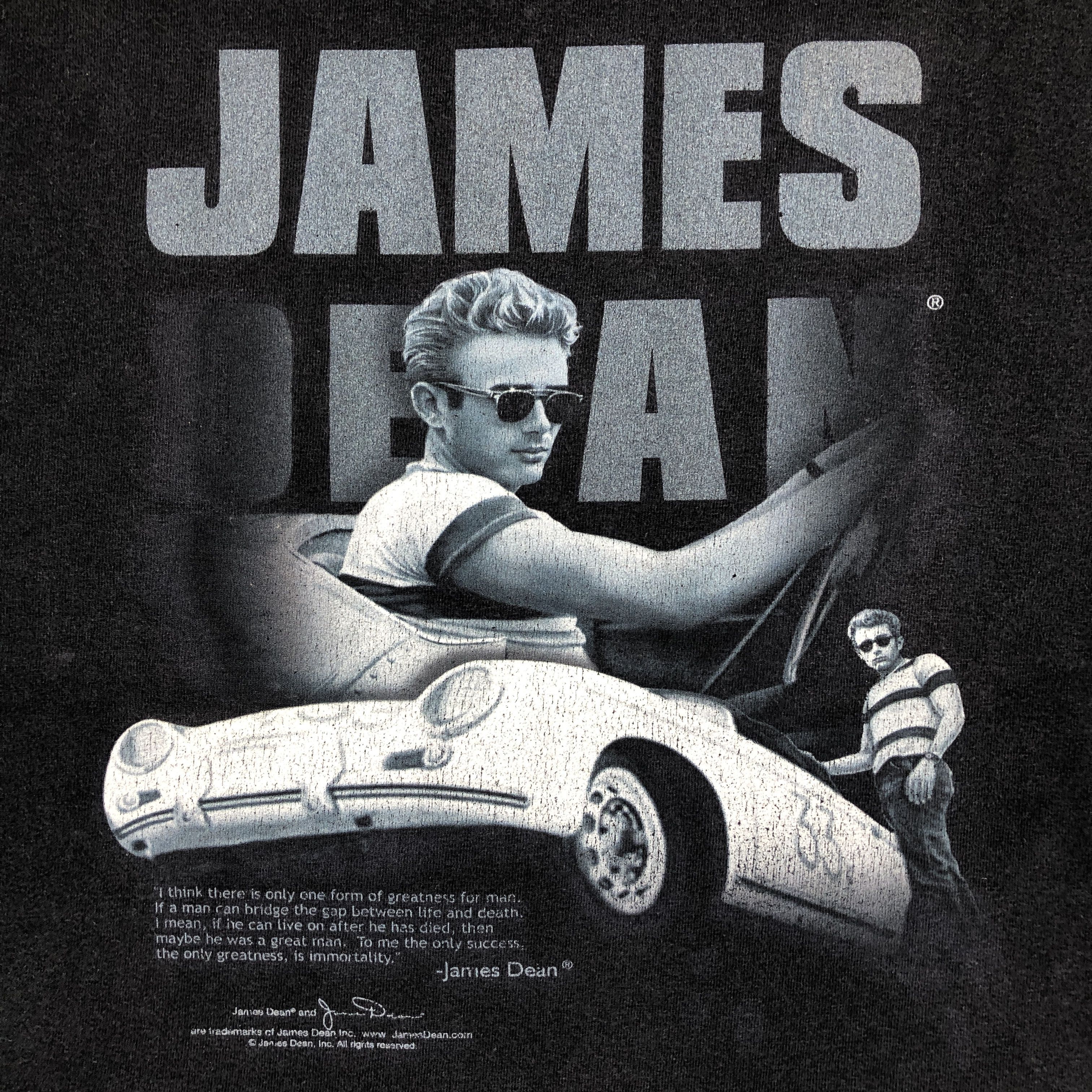 Vintage Vintage James Dean T-shirt S267 Size US XL / EU 56 / 4 - 3 Thumbnail