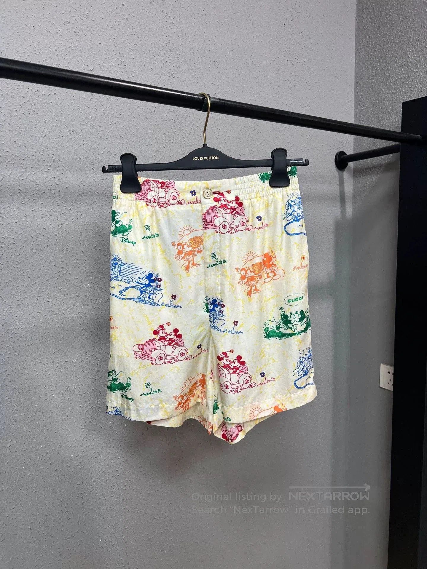 Gucci Gucci Silk Disney Shorts. Size 37" - 1 Thumbnail