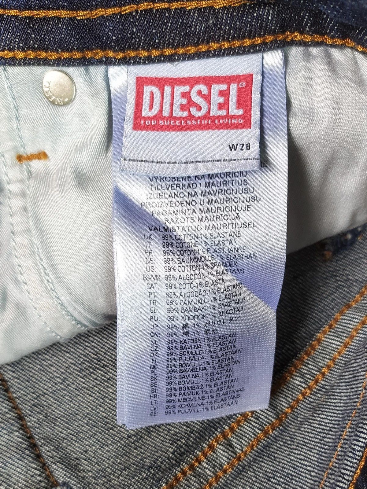 Diesel Diesel THOMMER-X L.32 MENS JEANS T/9754 Size US 28 / EU 44 - 8 Thumbnail