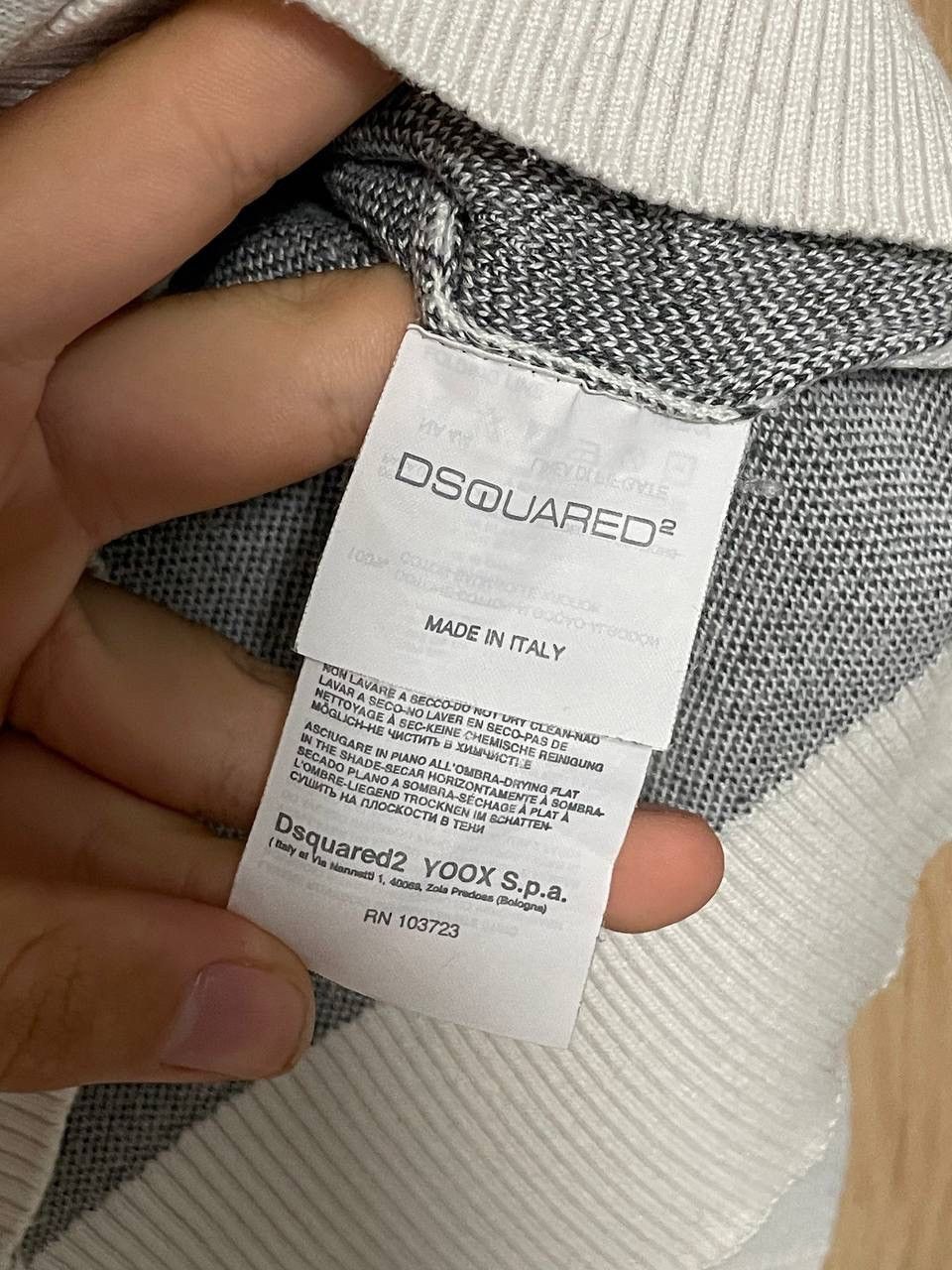 Dsquared2 DSQURED2 OVERPRINTED GRAFFITI RARE SWEATER/ SWEATSHIRT Size US S / EU 44-46 / 1 - 7 Thumbnail