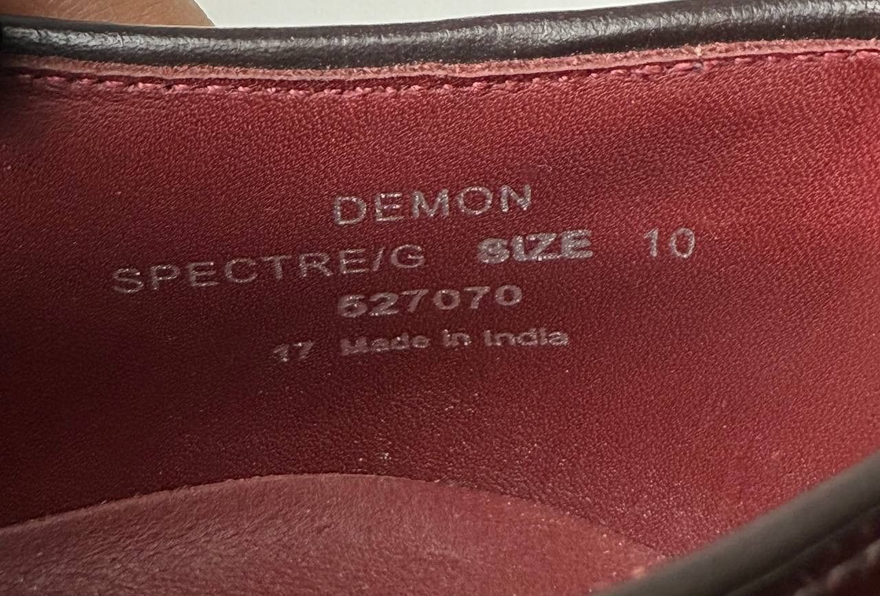 Loake Loake 1880 Demon Burgundy Leather Brogue Size US 11.5 / EU 44-45 - 6 Thumbnail