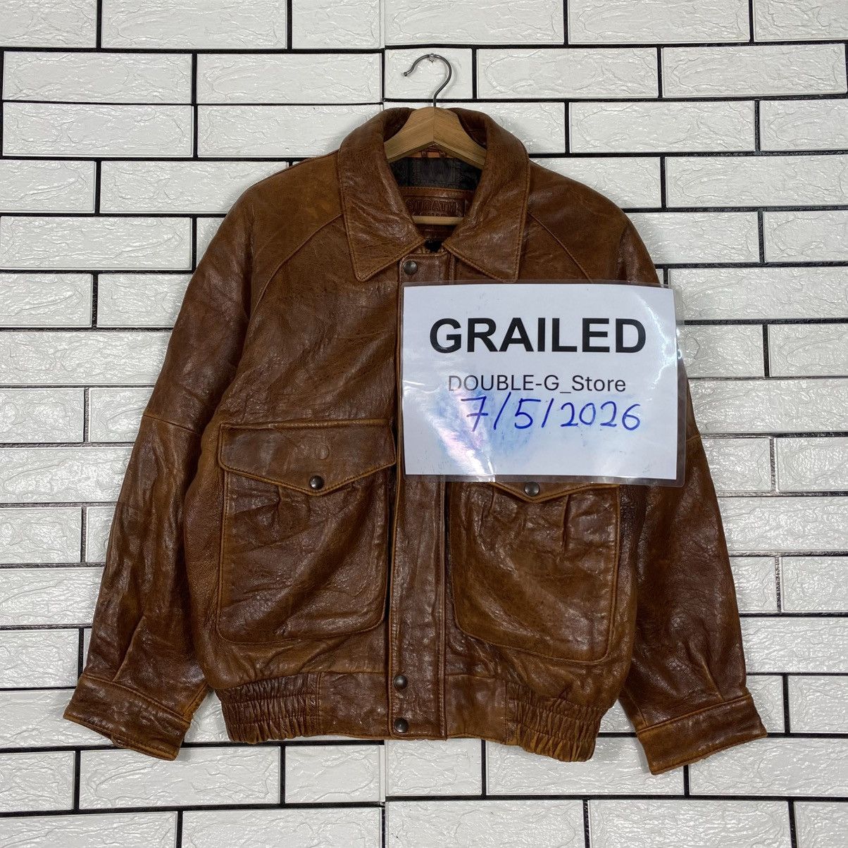 Issey Miyake Vintage Leather Jacket Strath Conar Blanket Fly Size US M / EU 48-50 / 2 - 1 Thumbnail