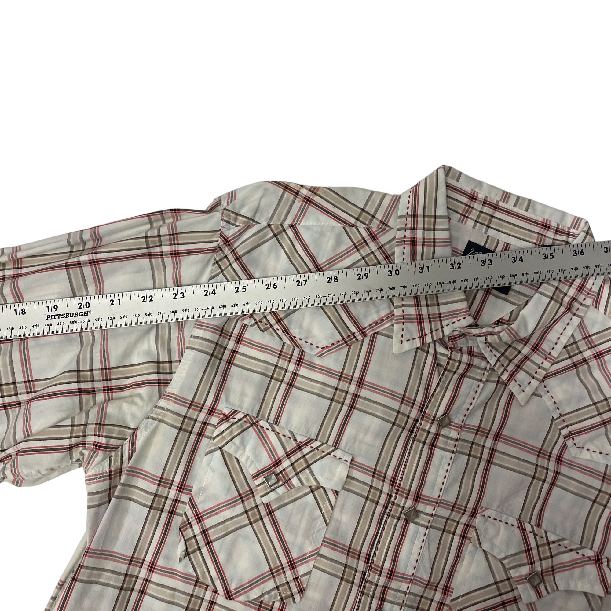 Wrangler Wrangler Plaid WHIP STITCH Cowboy Western PEARL SNAP Shirt Size US M / EU 48-50 / 2 - 9 Thumbnail