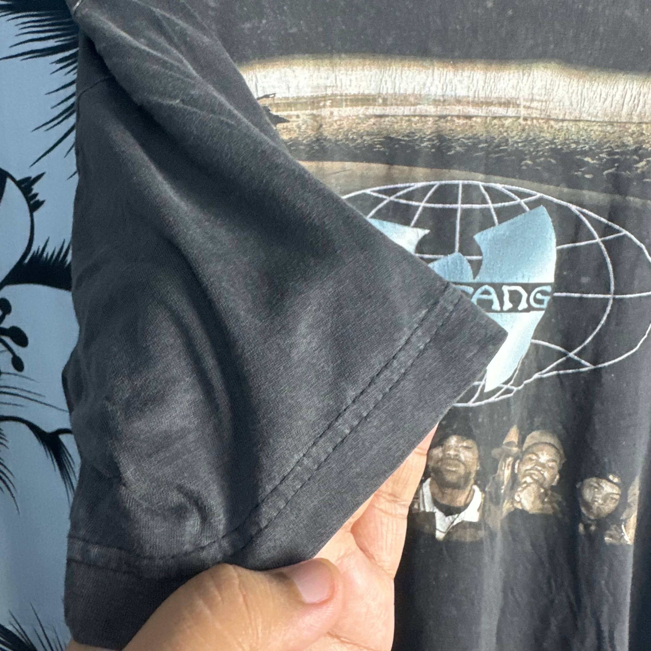Vintage Rare Vintage Wutang Forever Redwood Tag Rap Tee T-Shirt Size US XL / EU 56 / 4 - 15 Thumbnail