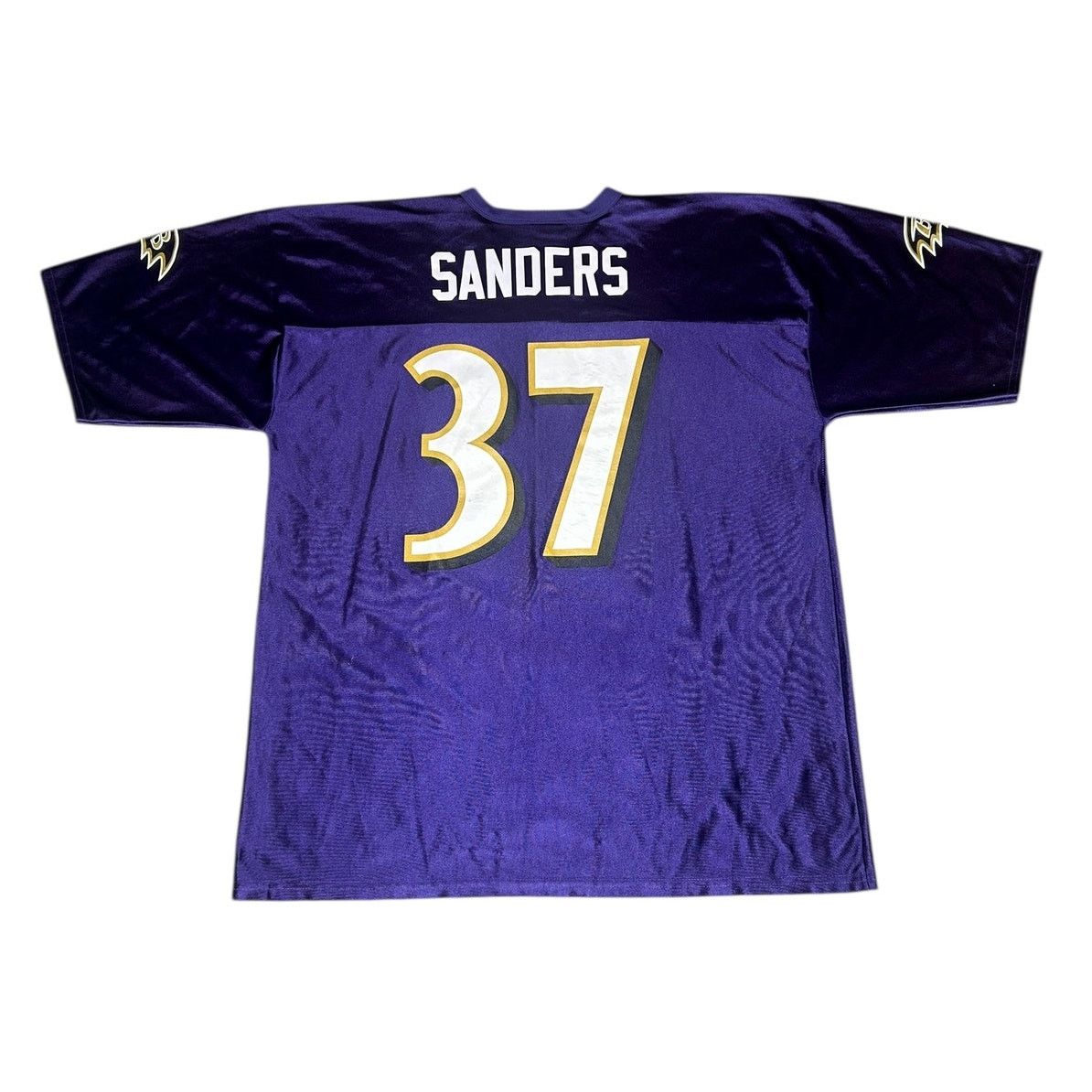 NFL × Vintage Vintage Baltimore Ravens Deion Sanders NFL Jersey Size US XL / EU 56 / 4 - 2 Thumbnail