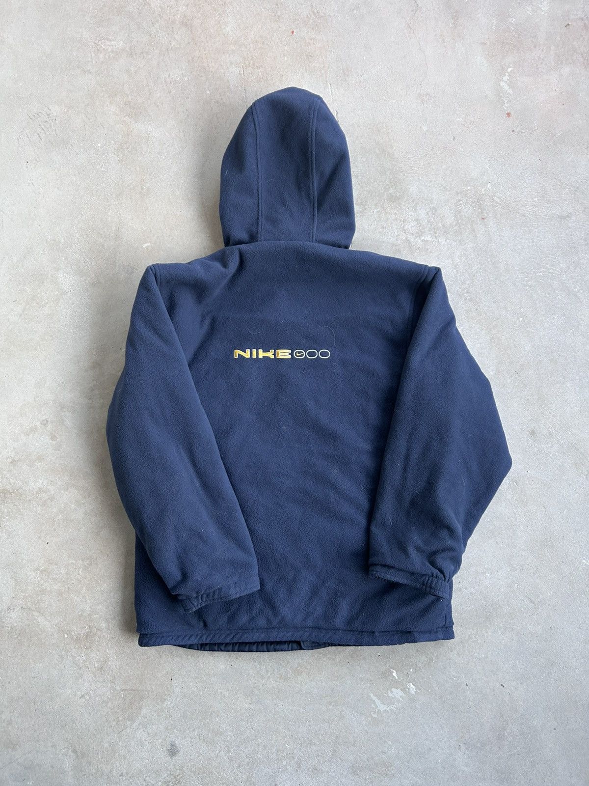 Nike Vintage Nike Full Zip Up Reversible Jacket Size XL Navy Blue Size US XL / EU 56 / 4 - 5 Thumbnail