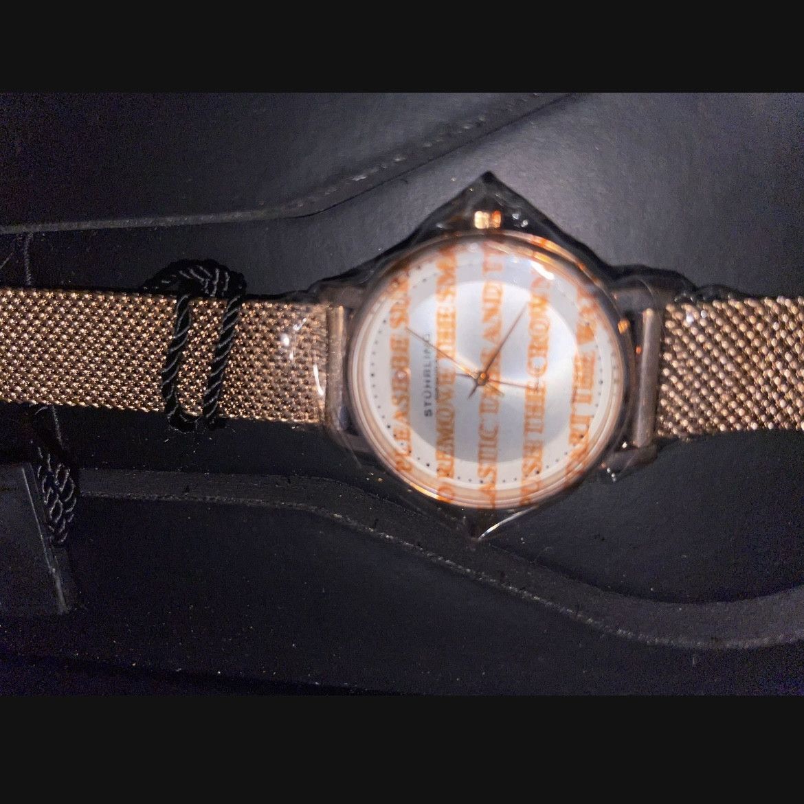 Sturhling STUHRLING WOMENS GOLD TONE WATCH Size ONE SIZE - 2 Thumbnail