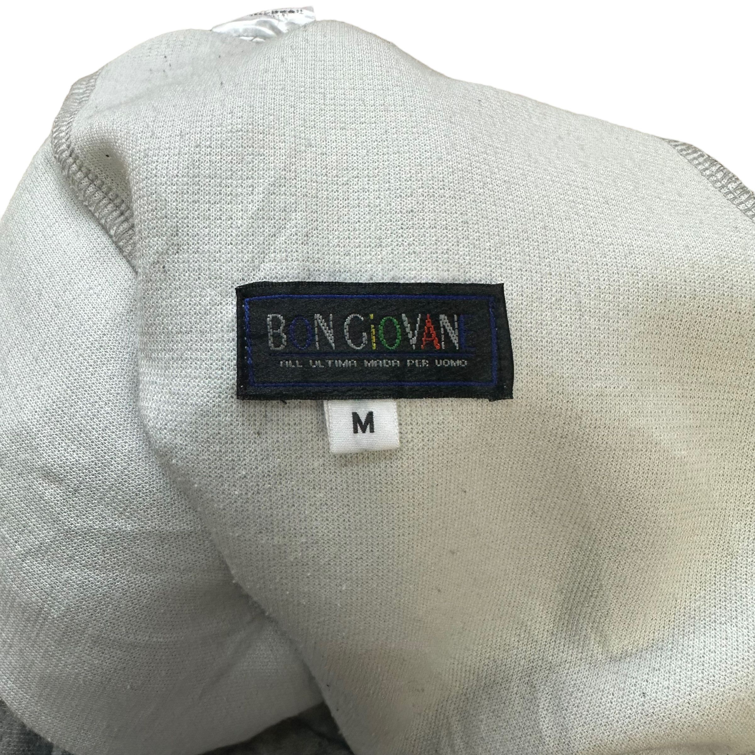 Japanese Brand BON GIOVANE BIG LOGO SWEATSHIRTS #7889-188 Size US M / EU 48-50 / 2 - 12 Thumbnail