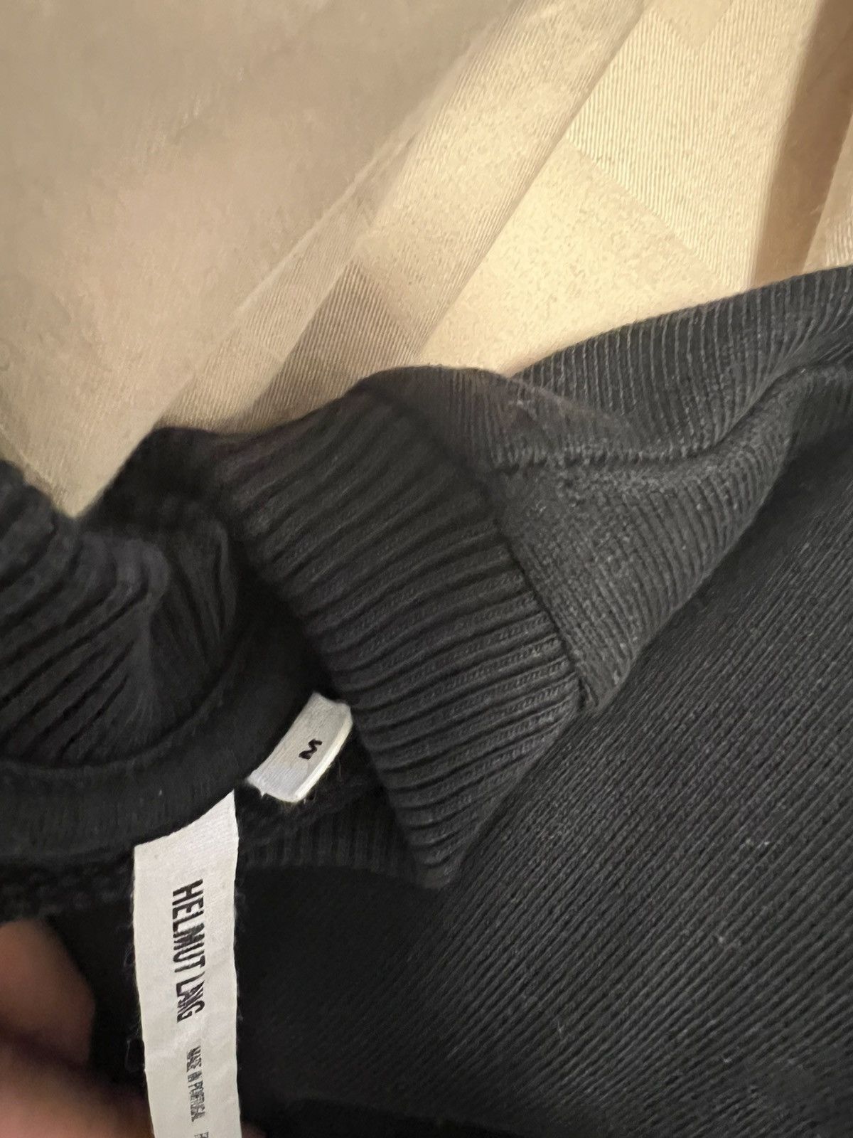 Helmut Lang Helmut lang “taxi” men’s sweatshirt medium black Size US M / EU 48-50 / 2 - 4 Thumbnail