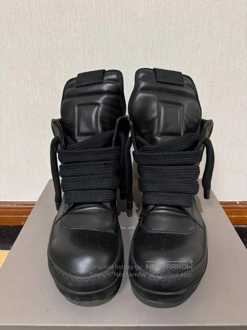 Rick Owens Rick Owens Black Leather High. Size US 10.5 / EU 43-44 - 2 Thumbnail