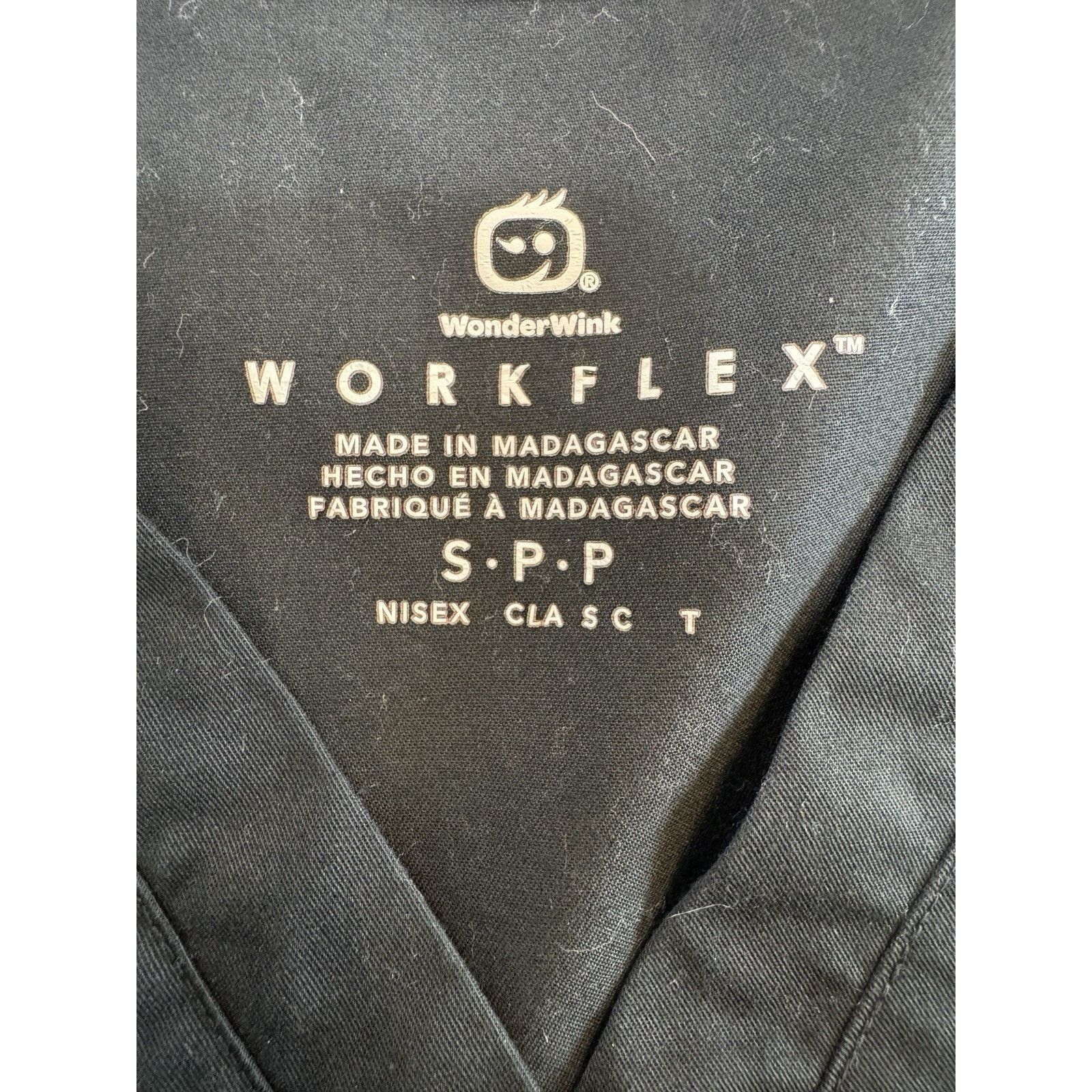 Other WonderWink WorkFlex Scrub Sets Nursing Black V-Neck Top/Btm Size US L / EU 52-54 / 3 - 3 Thumbnail