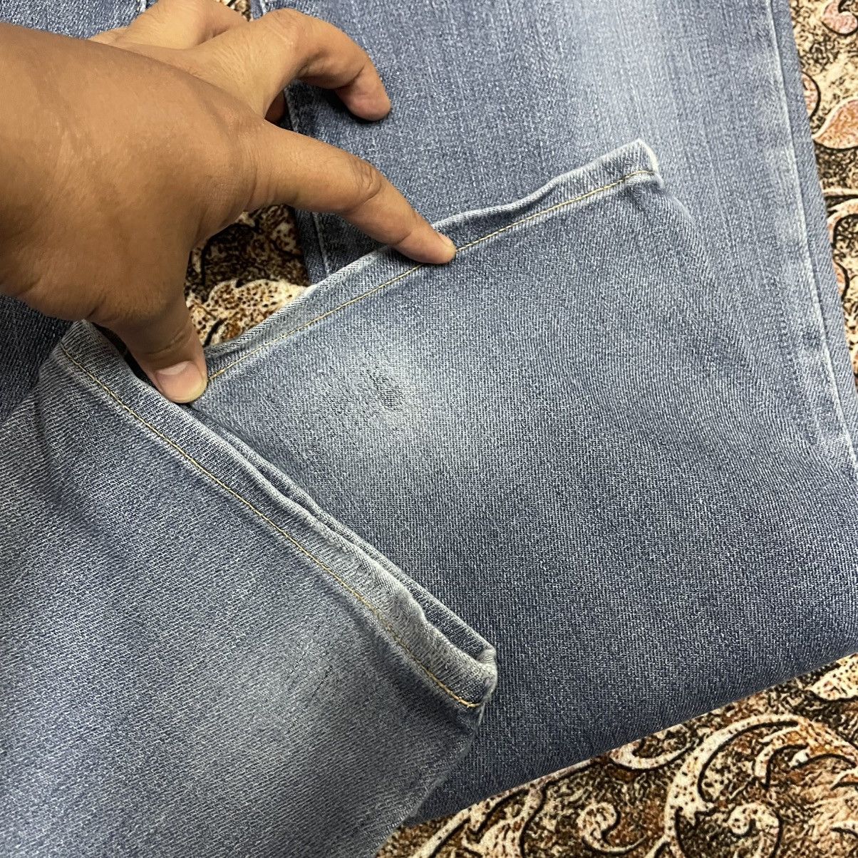 Edwin 🔥Vintage Edwin Jersey Washed Slim Fit Distress Denim Jeans Size US 36 / EU 52 - 7 Thumbnail