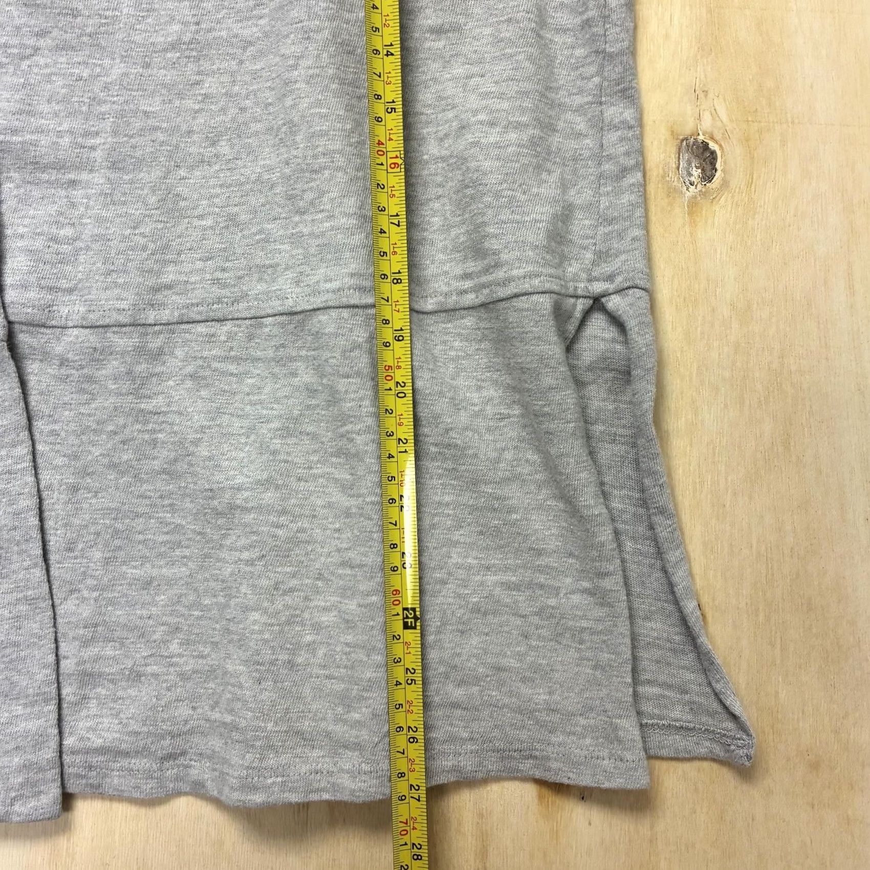 Loft LOFT Cardigan Sweater Womens Large Gray V Neck Open Front Cotton Knit Cardigan Size L / US 10 / IT 46 - 3 Thumbnail